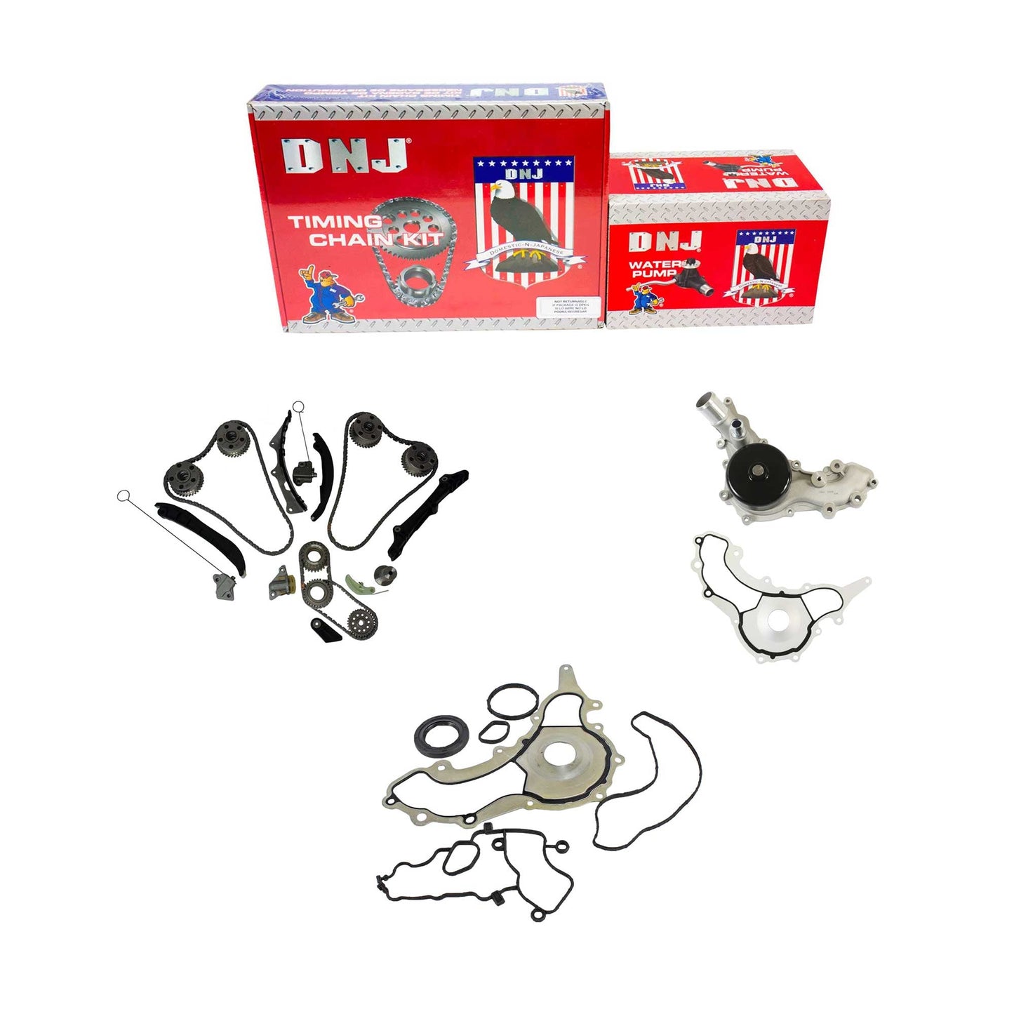 Timing Chain Kit with Water Pump 2014-2022 Chrysler 3.2L-3.6L