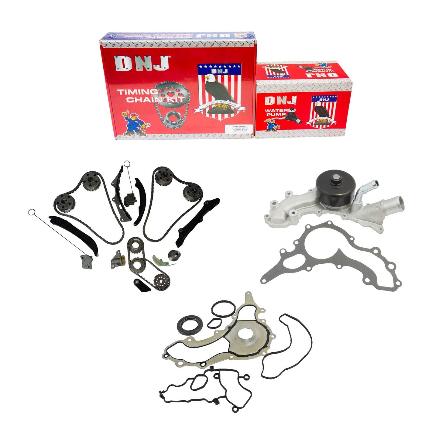 Timing Chain Kit with Water Pump 2011-2022 Chrysler 3.6L
