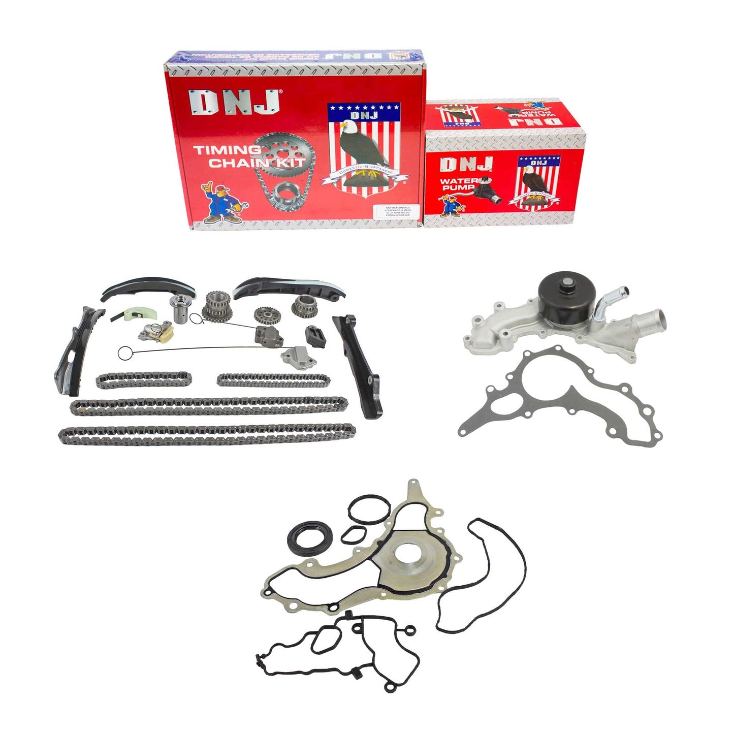 Timing Chain Kit with Water Pump 2011-2022 Chrysler 3.6L