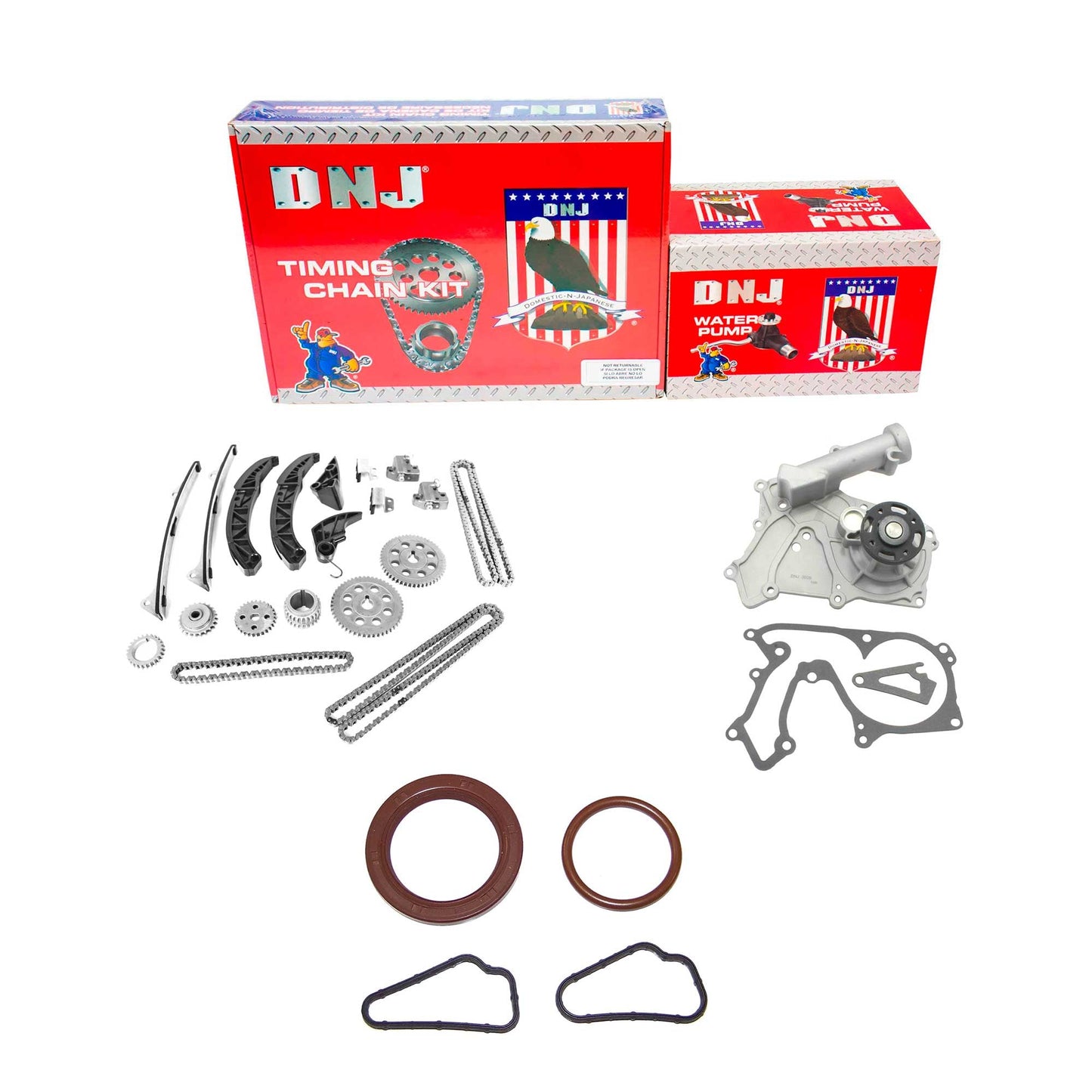 Timing Chain Kit with Water Pump 2006-2012 Hyundai,Kia 3.3L-3.8L