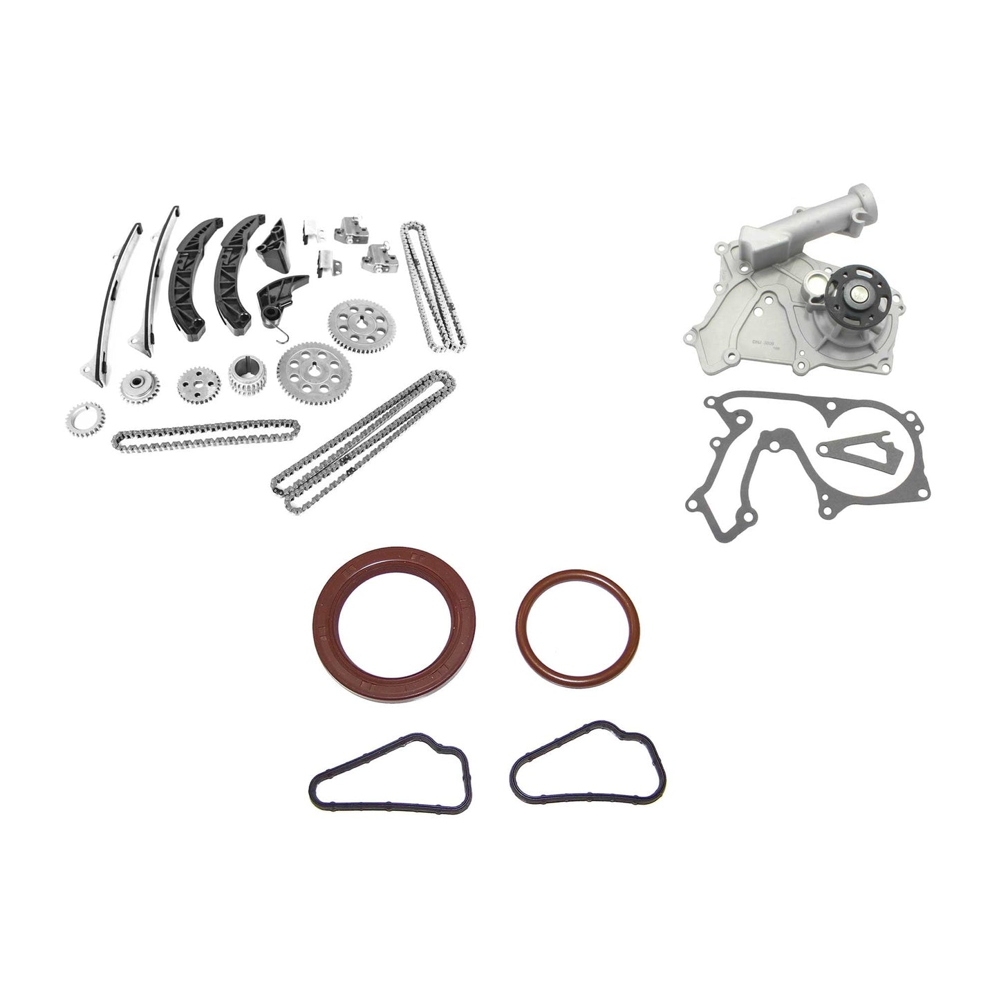 Timing Chain Kit with Water Pump 2006-2012 Hyundai,Kia 3.3L-3.8L