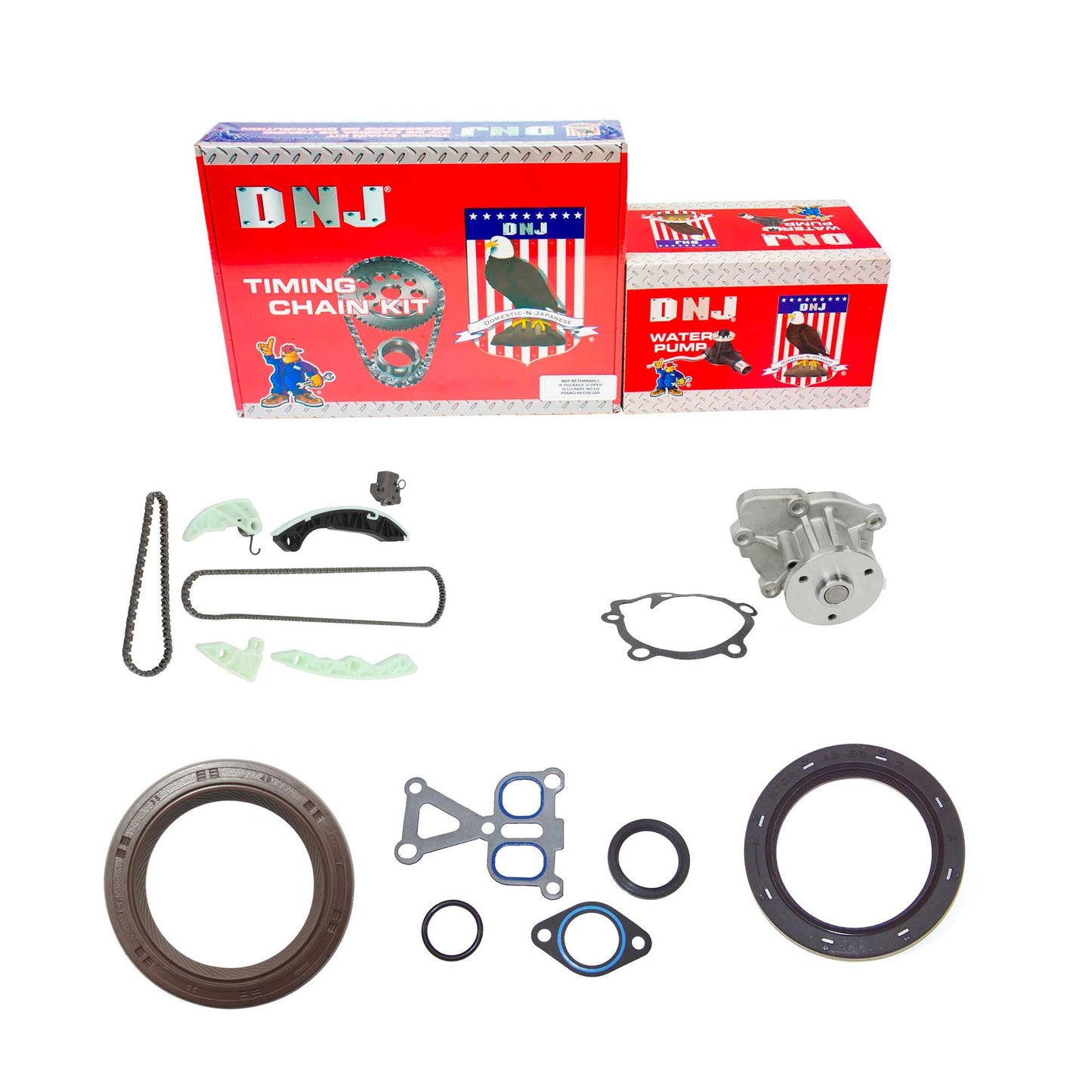 Timing Chain Kit with Water Pump 2007-2015 Dodge,Mitsubishi 1.8L-2.0L