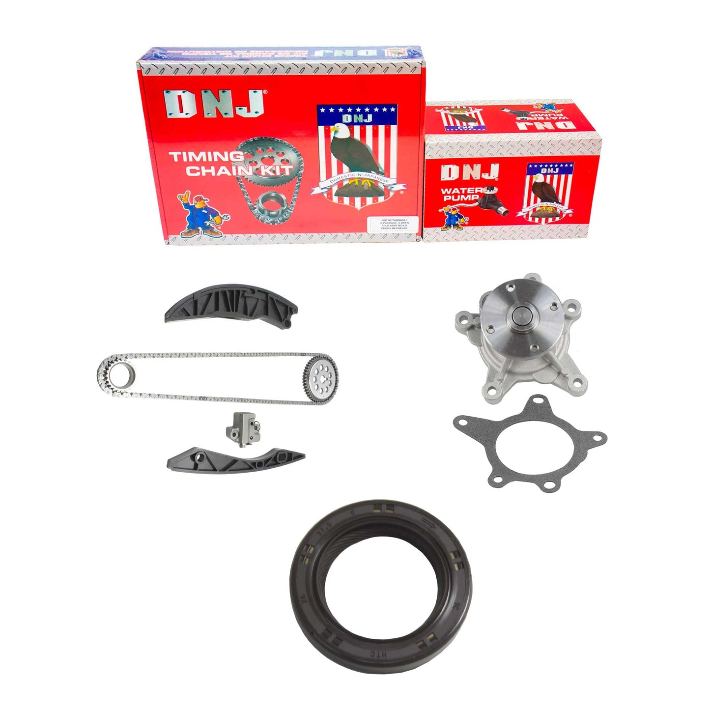 Timing Chain Kit with Water Pump 2010-2011 Kia 1.6L