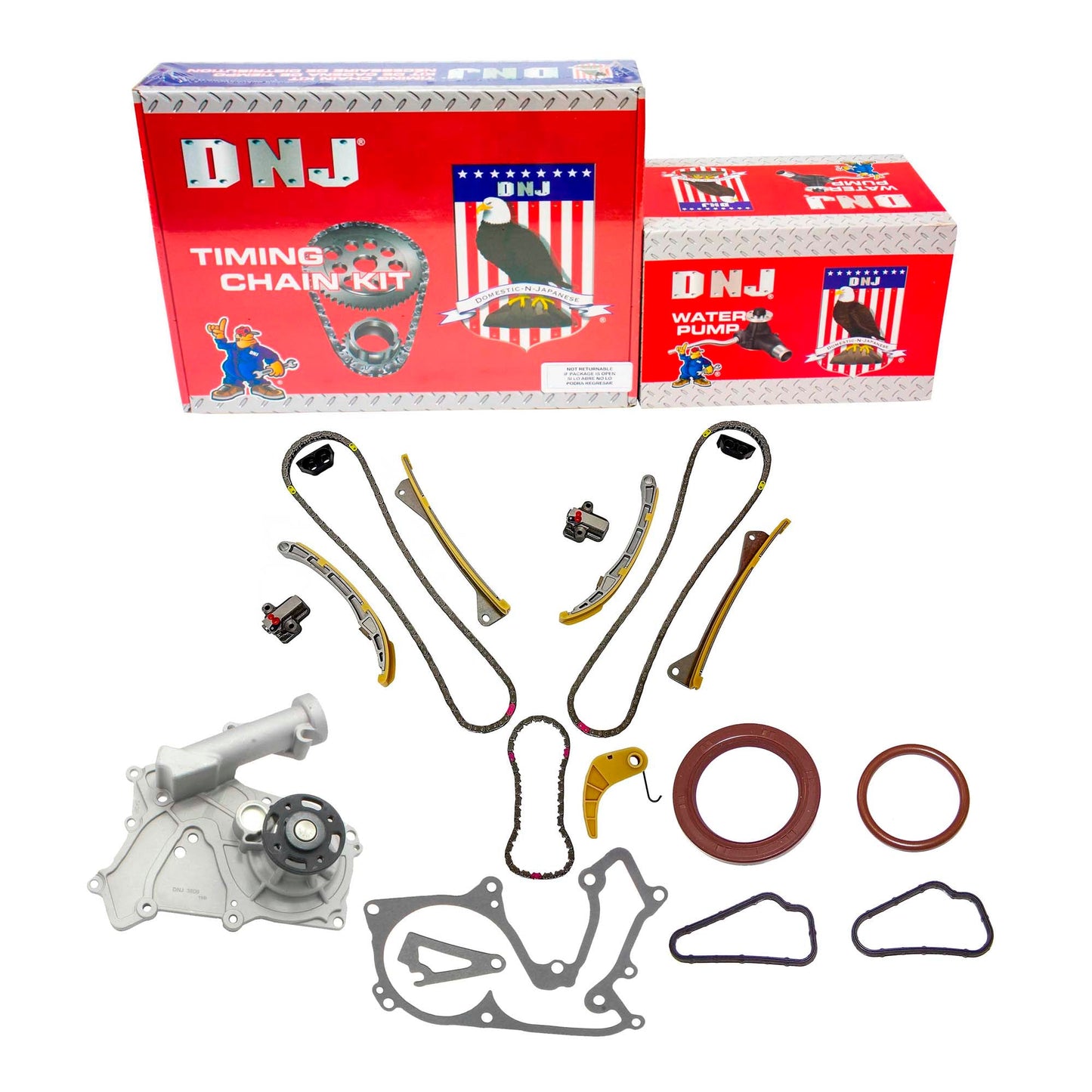 Timing Chain Kit with Water Pump 2015-2016 Hyundai 3.3L