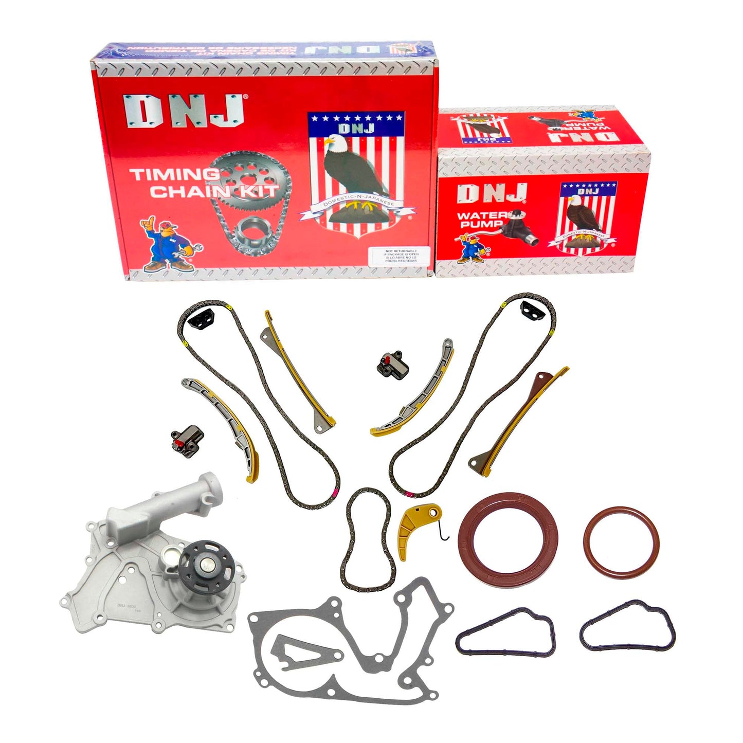 Timing Chain Kit with Water Pump 2012-2015 Hyundai 3.3L-3.8L