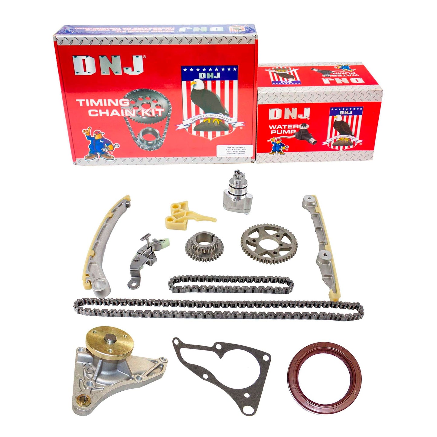 Timing Chain Kit with Water Pump 2000-2009 Honda 2.0L-2.2L