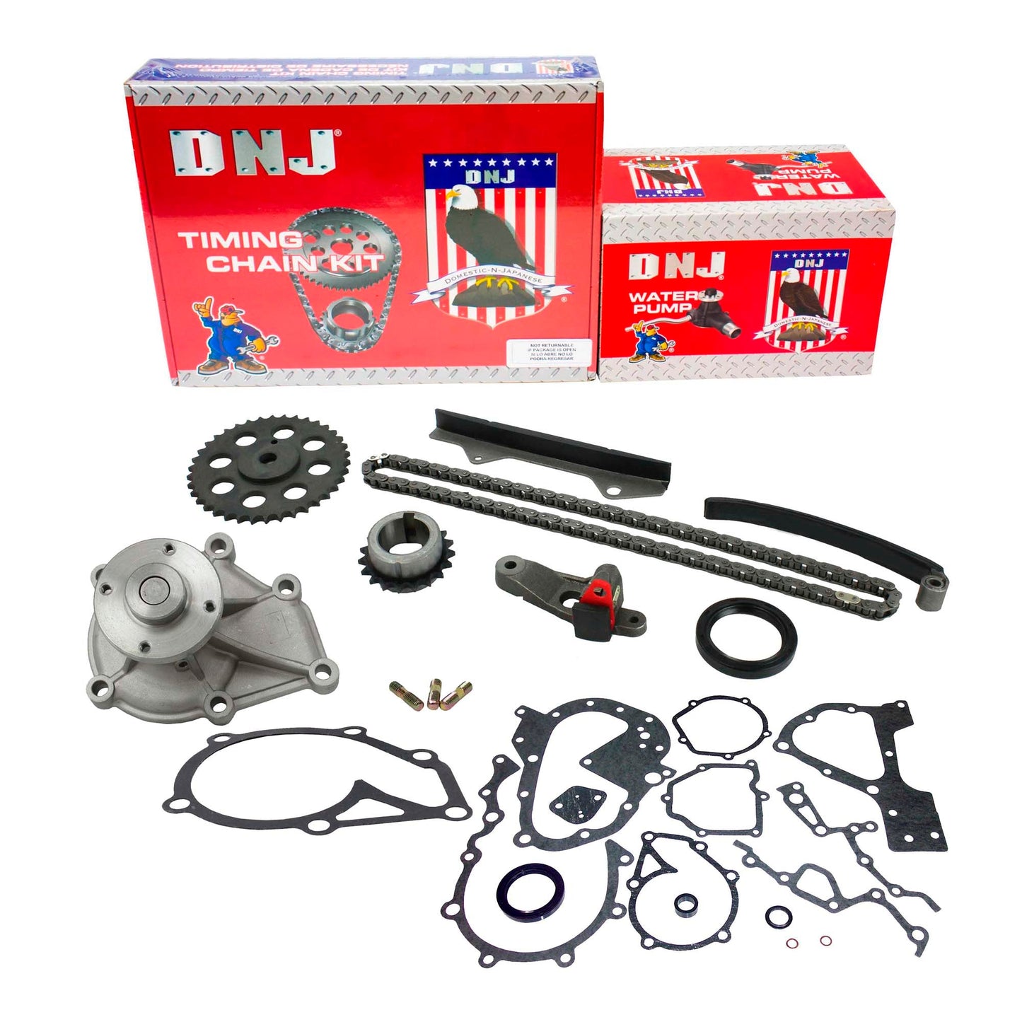 Timing Chain Kit with Water Pump 1982-1987 Chevrolet,GMC,Isuzu 1.9L