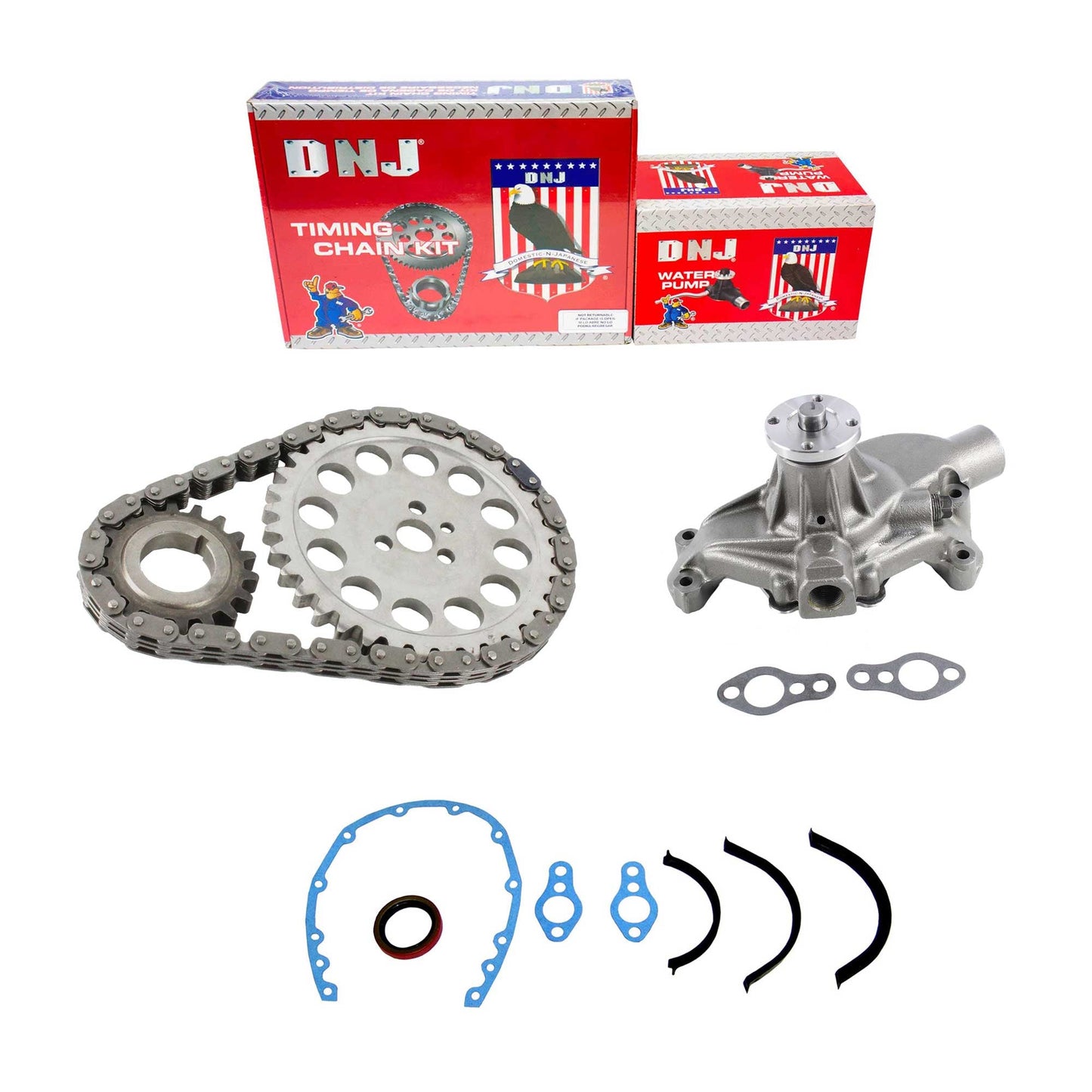 Timing Chain Kit with Water Pump 1981-1982 Chevrolet 5.7L