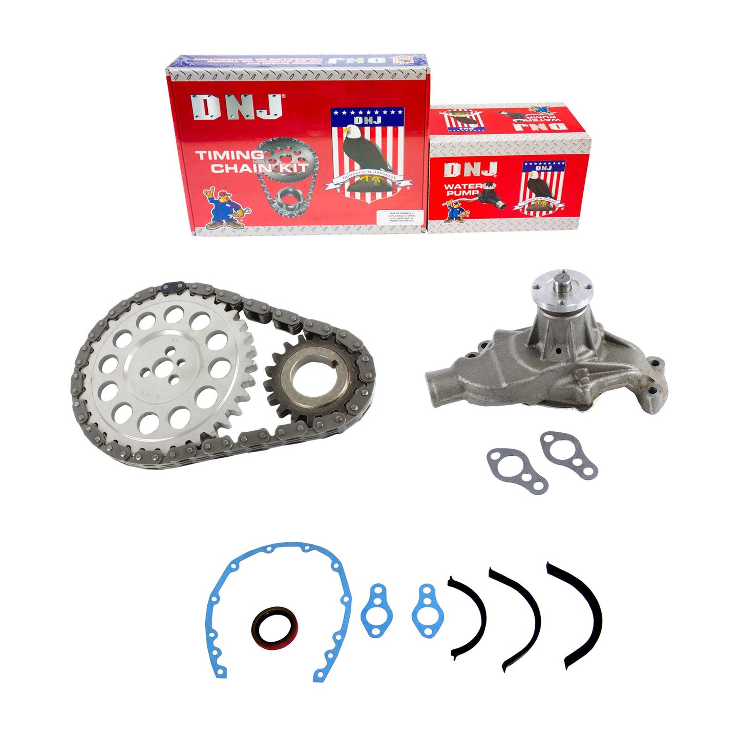 Timing Chain Kit with Water Pump 1987-1991 Chevrolet 5.7L