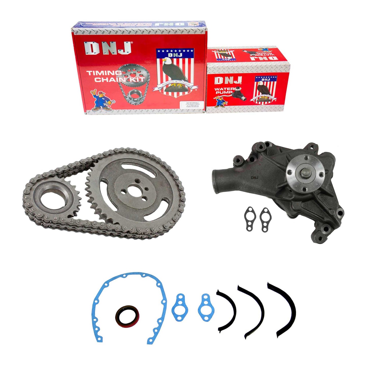 Timing Chain Kit with Water Pump 1981-1995 Chevrolet,GMC,Oldsmobile,Pontiac 5.0L-5.7L
