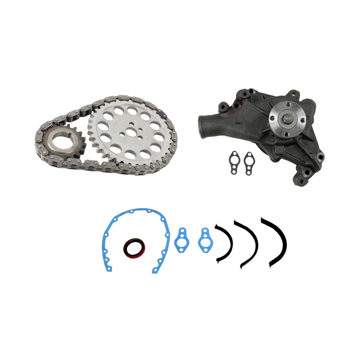 Timing Chain Kit with Water Pump 1981-1986 Chevrolet,GMC,Oldsmobile,Pontiac 5.0L-5.7L