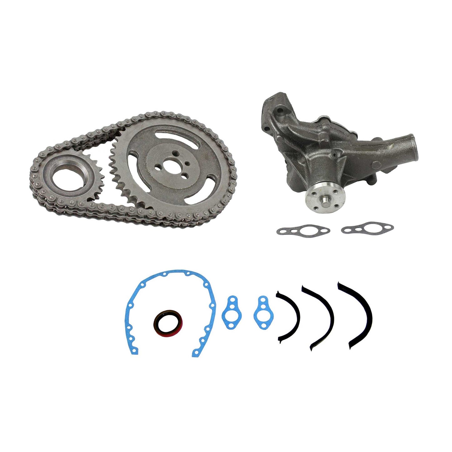 Timing Chain Kit with Water Pump 1987-1995 AM General,Cadillac,Chevrolet,GMC,Pontiac 5.0L-5.7L