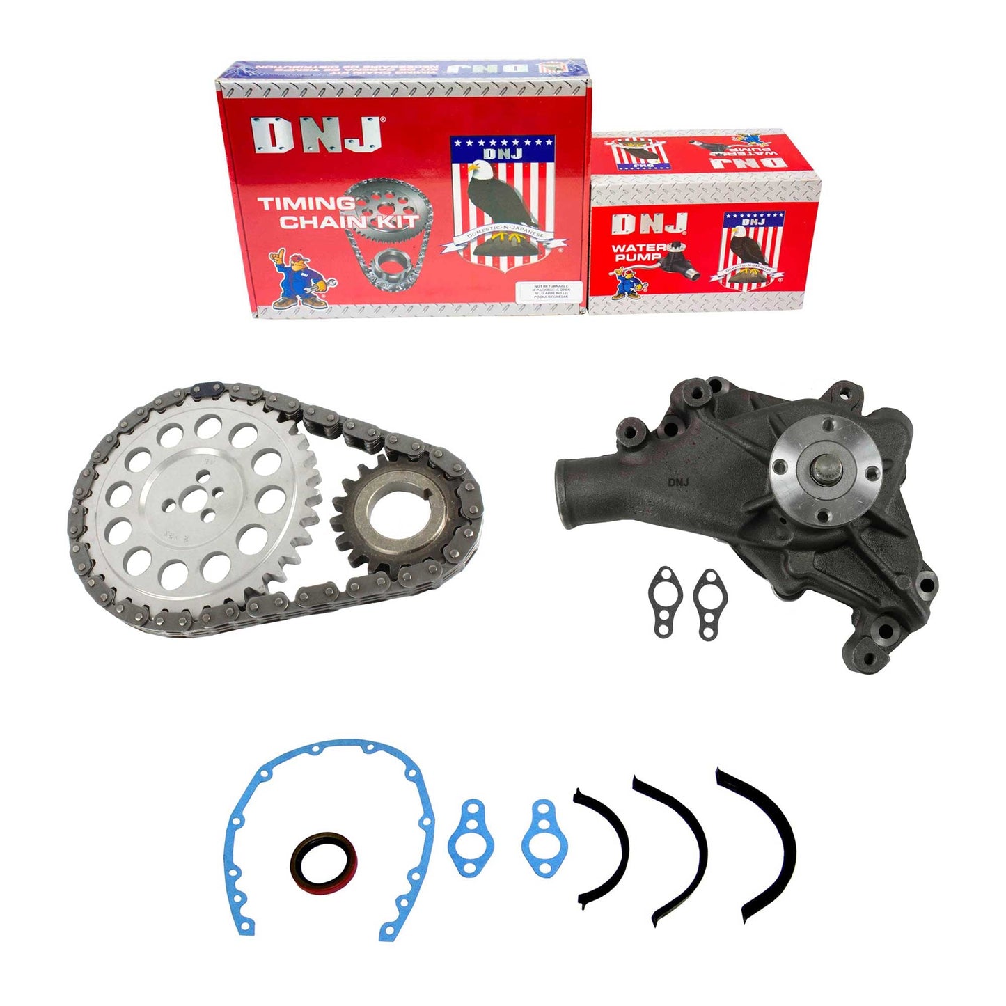 Timing Chain Kit with Water Pump 1987-1988 Chevrolet,Pontiac 5.0L-5.7L