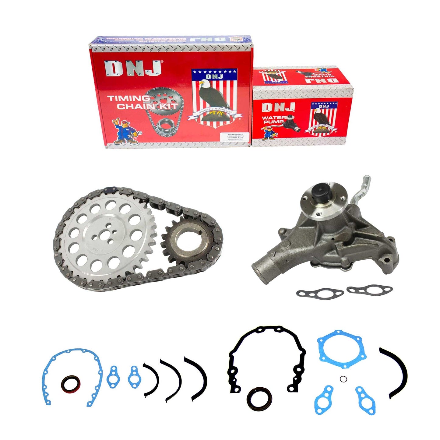 Timing Chain Kit with Water Pump 1996-2002 Cadillac,Chevrolet,GMC 5.0L-5.7L