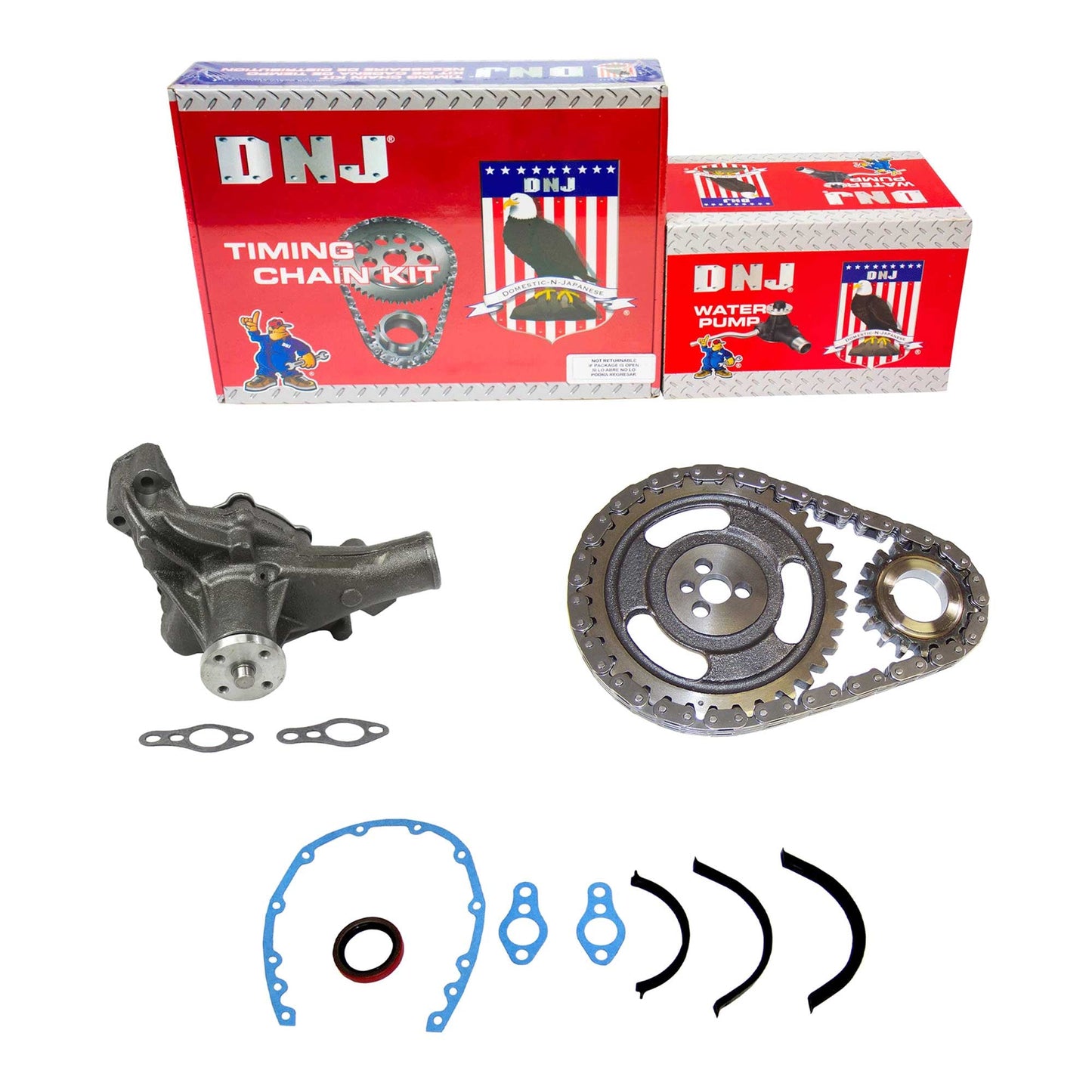 Timing Chain Kit with Water Pump 1987-1996 Chevrolet,GMC,Oldsmobile 4.3L