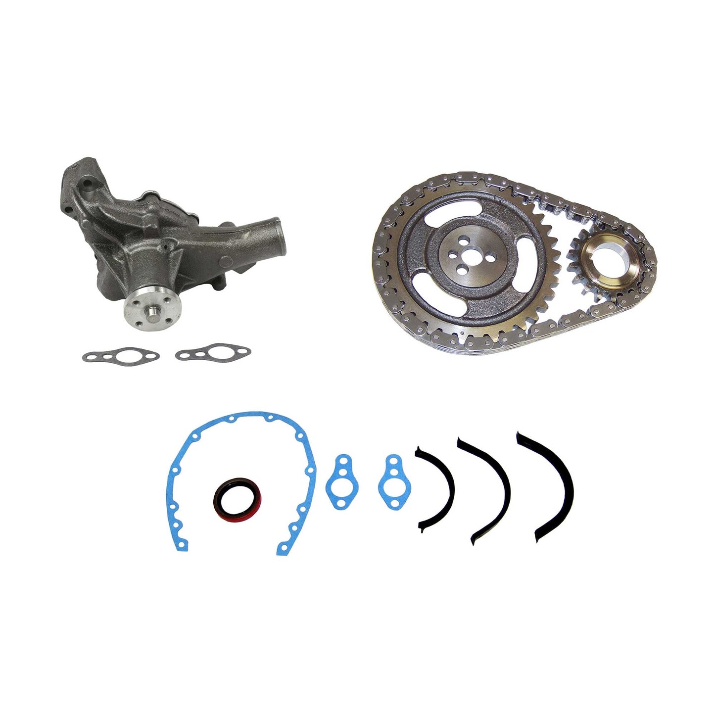 Timing Chain Kit with Water Pump 1987-1996 Chevrolet,GMC,Oldsmobile 4.3L