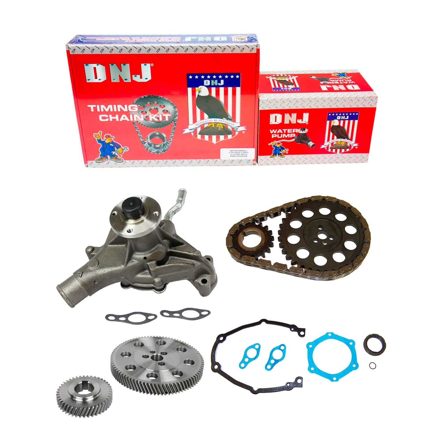 Timing Chain Kit with Water Pump 1996-1998 Chevrolet,GMC,Isuzu,Oldsmobile 4.3L