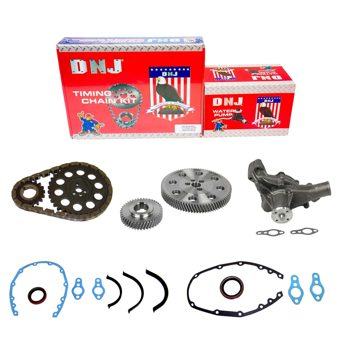 Timing Chain Kit with Water Pump 1992-1996 Chevrolet,GMC,Oldsmobile 4.3L