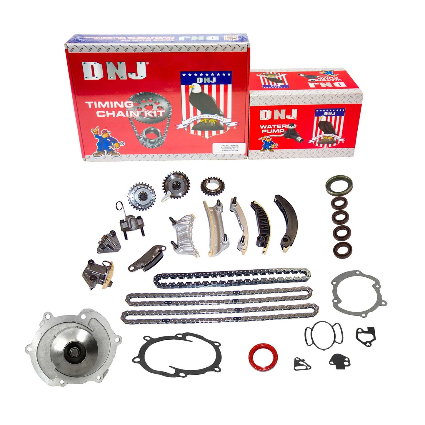 Timing Chain Kit with Water Pump 2004-2007 Buick,Cadillac,Saab,Saturn,Suzuki 2.8L-3.6L
