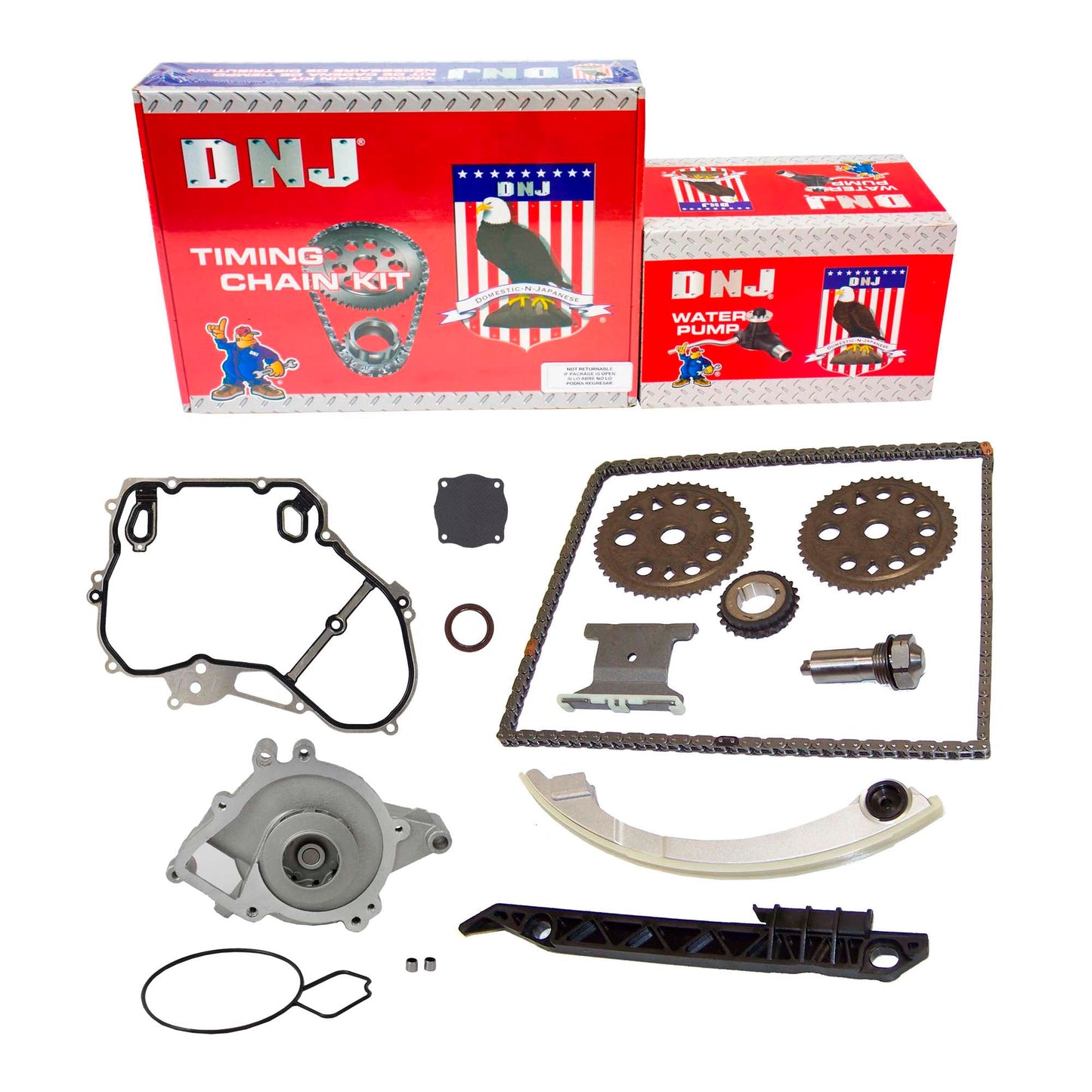 Timing Chain Kit with Water Pump 2000-2012 Chevrolet,Oldsmobile,Pontiac,Saturn 2.0L-2.4L