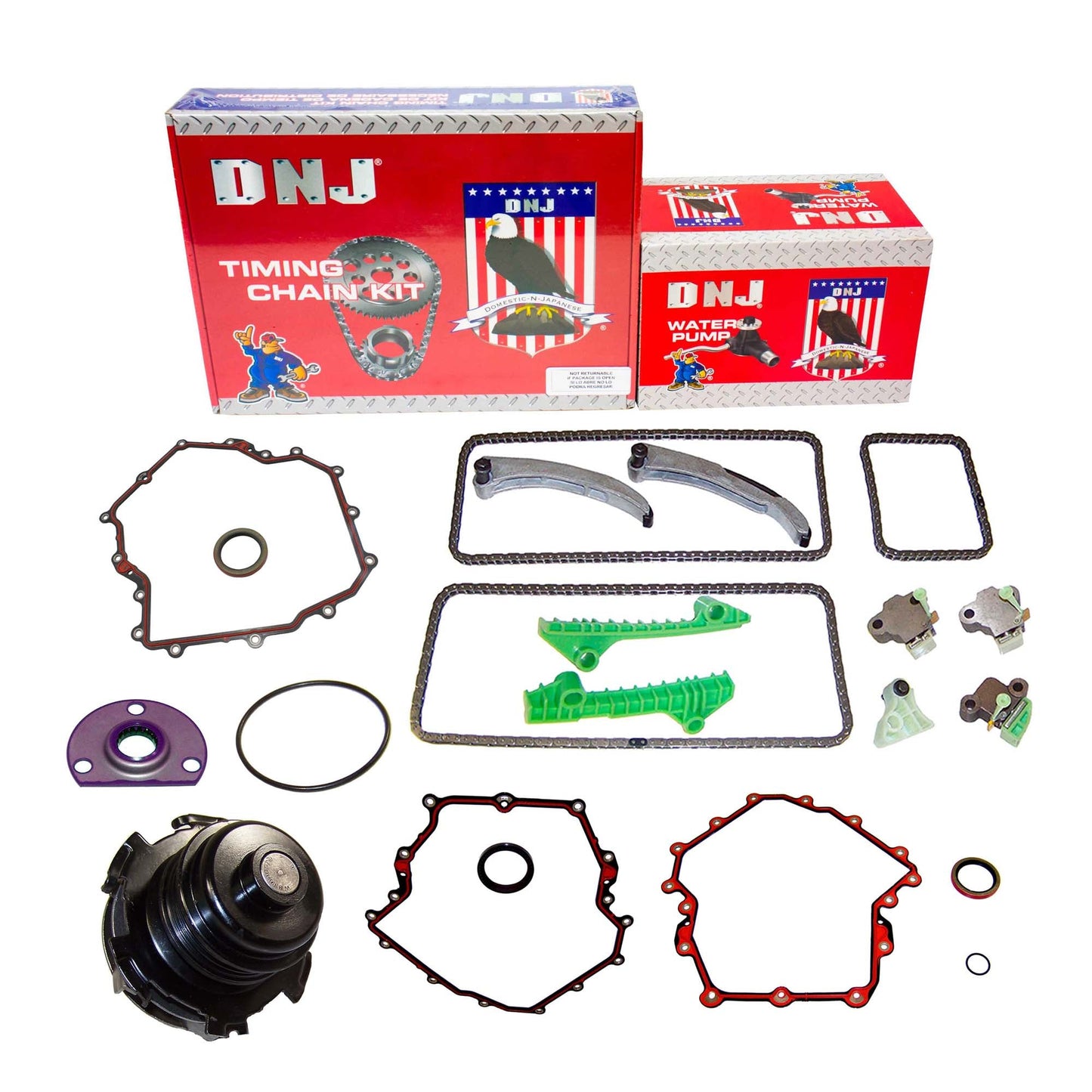 Timing Chain Kit with Water Pump 1995-2005 Cadillac,Oldsmobile,Pontiac 4.0L-4.6L