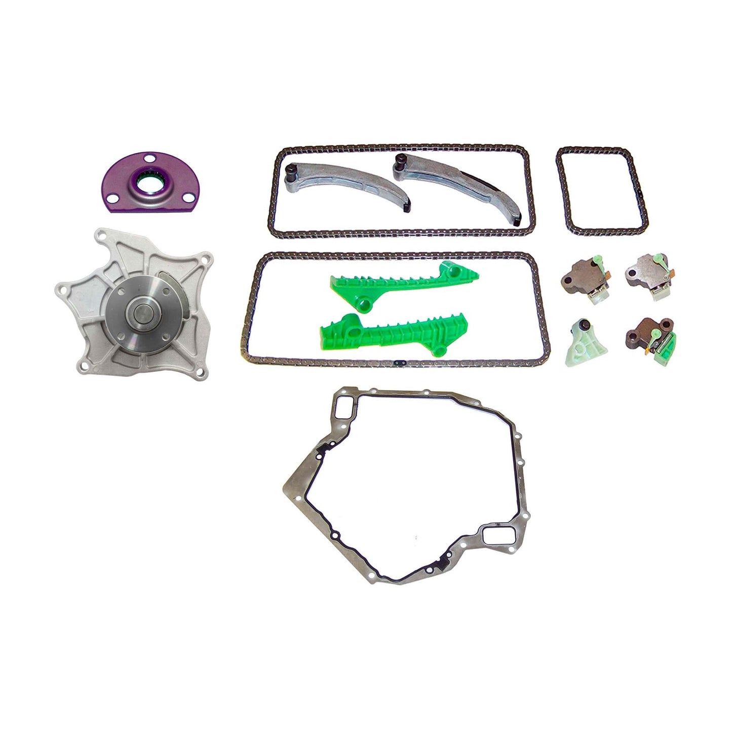 Timing Chain Kit with Water Pump 2004-2010 Cadillac 4.4L-4.6L