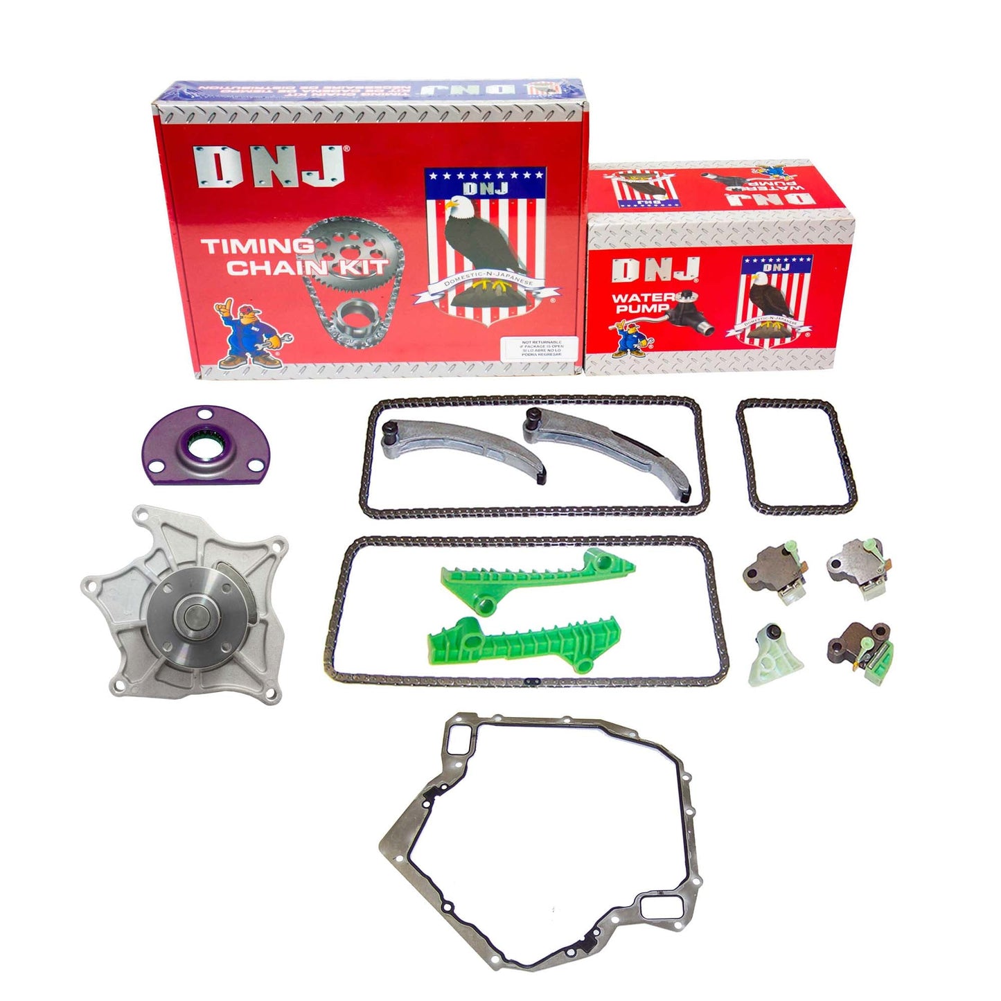Timing Chain Kit with Water Pump 2004-2010 Cadillac 4.4L-4.6L