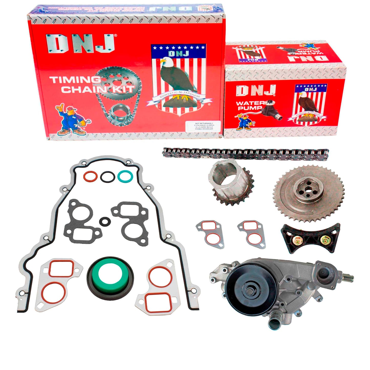 Timing Chain Kit with Water Pump 2005-2006 Chevrolet 6.0L