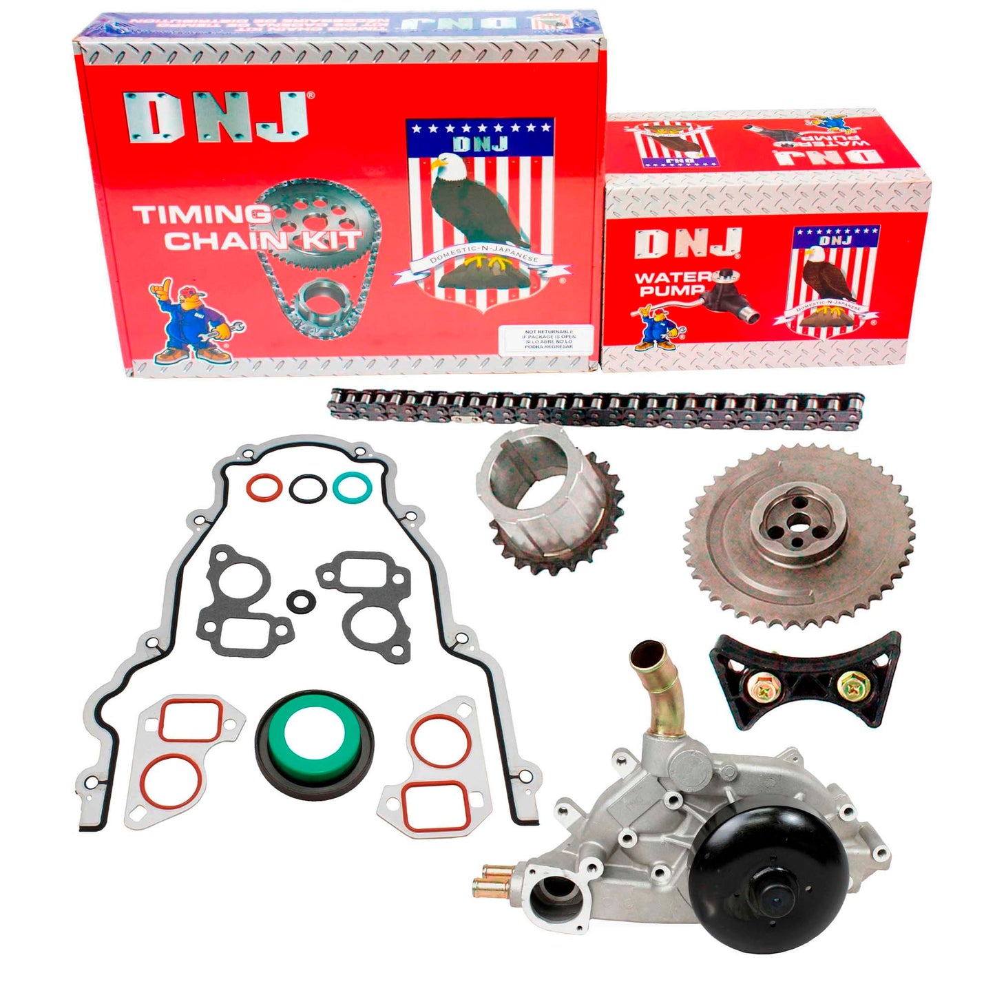 Timing Chain Kit with Water Pump 2003-2004 Isuzu 5.3L