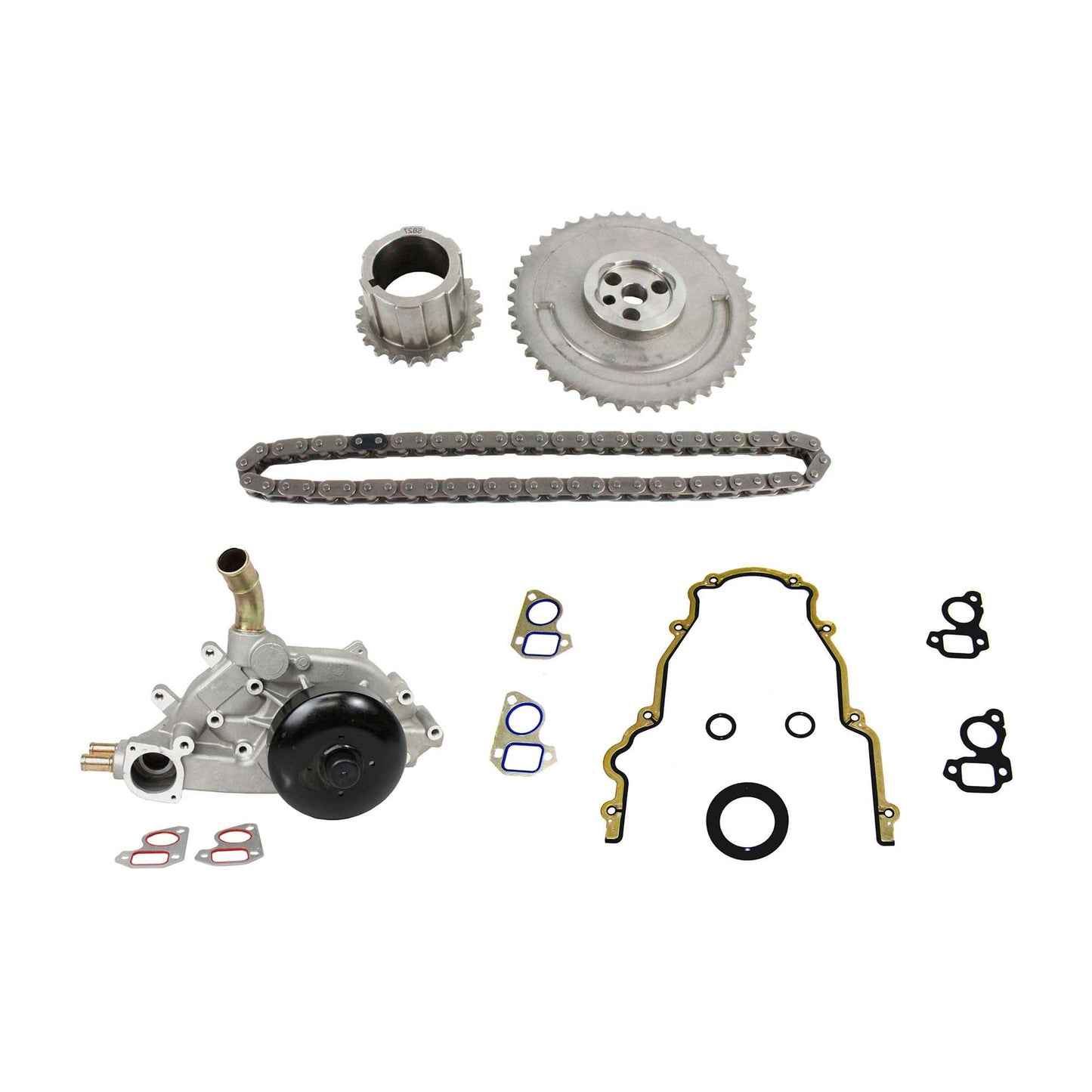 Timing Chain Kit with Water Pump 1999-2004 Cadillac,Chevrolet,GMC,Isuzu 4.8L-6.0L