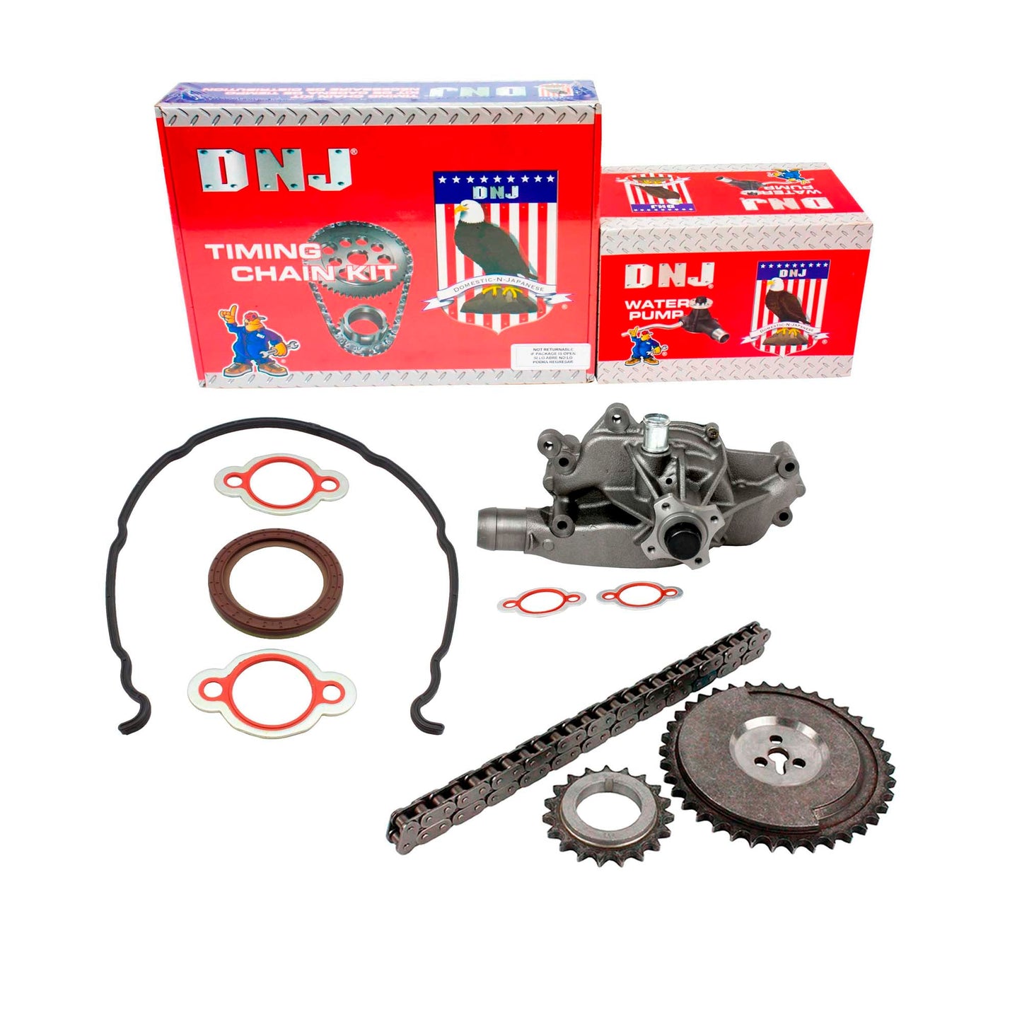 Timing Chain Kit with Water Pump 2004-2007 Chevrolet 8.1L
