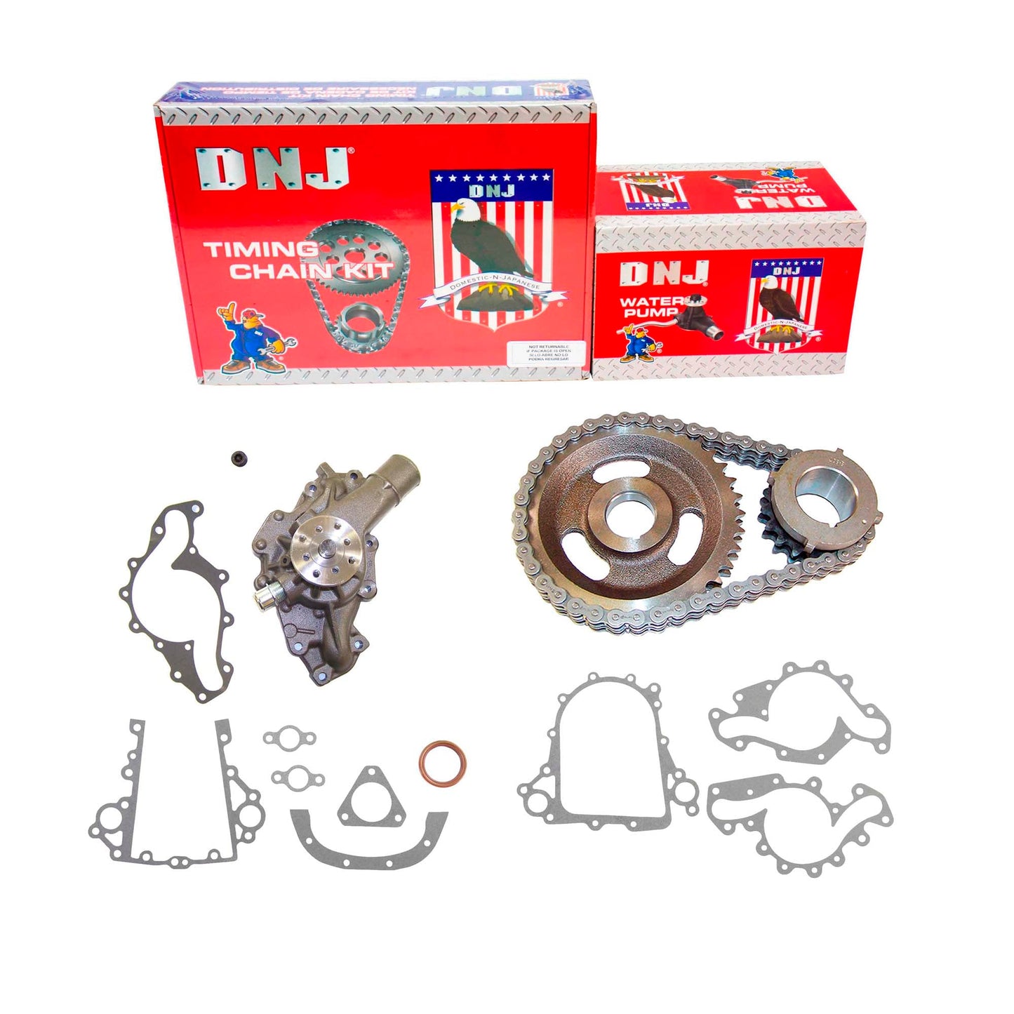 Timing Chain Kit with Water Pump 1996-1999 AM 6.5L