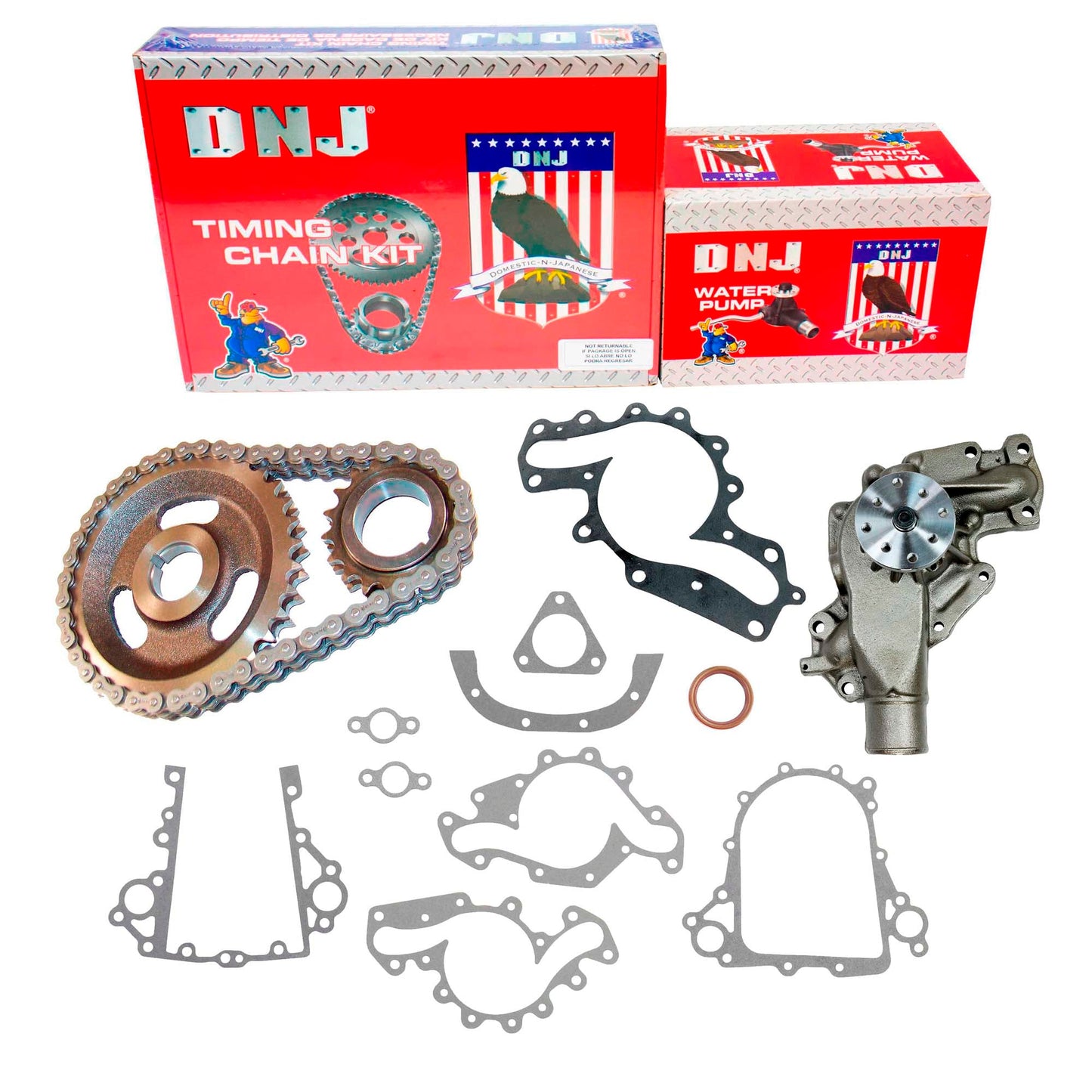 Timing Chain Kit with Water Pump 1991-1993 AM General,Chevrolet,GMC 6.2L