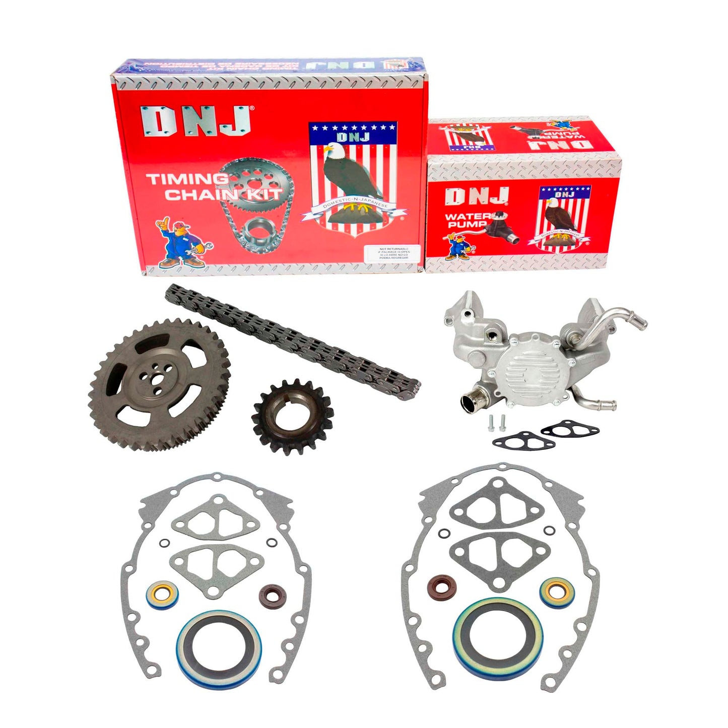 Timing Chain Kit with Water Pump 1994-1996 Buick,Cadillac,Chevrolet 4.3L-5.7L