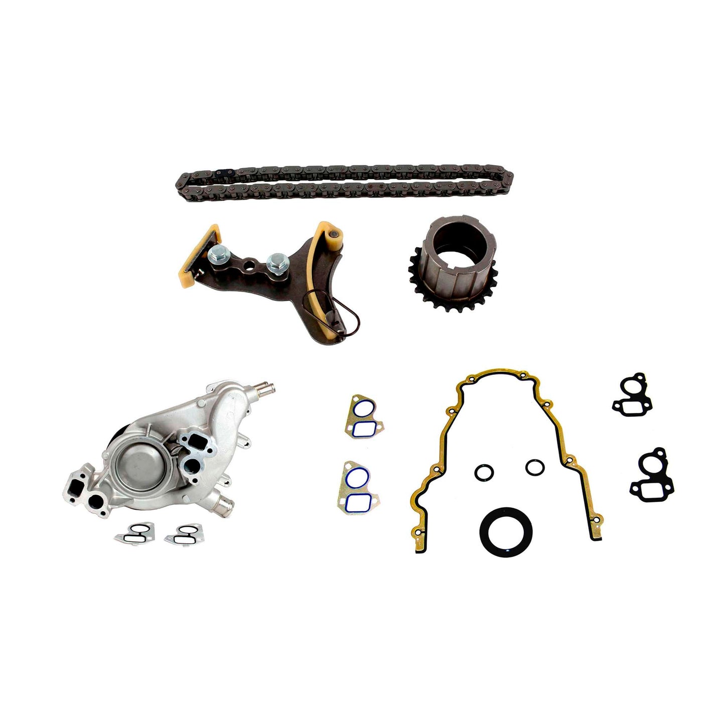 Timing Chain Kit with Water Pump 2007-2017 Cadillac,Chevrolet,GMC,Hummer 4.8L-6.2L
