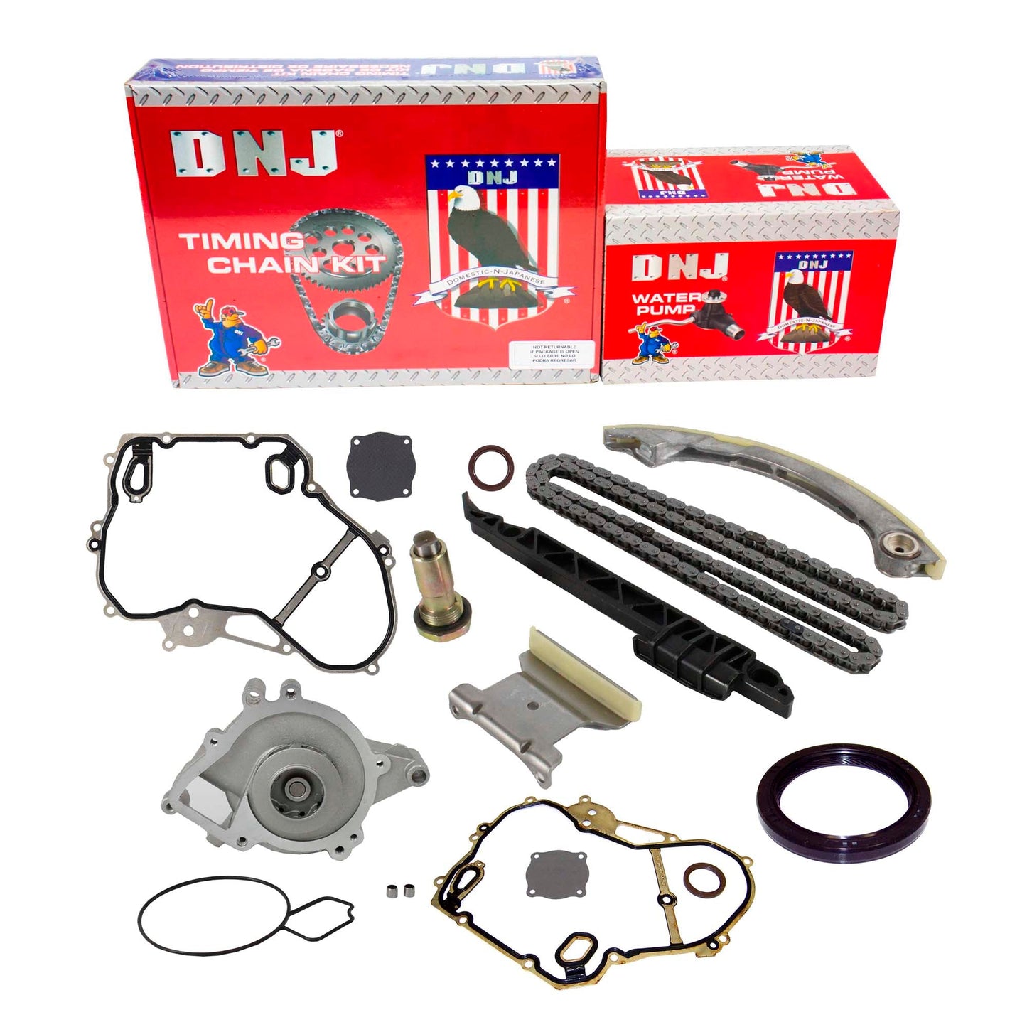 Timing Chain Kit with Water Pump 2003-2017 Buick,Chevrolet,GMC,Pontiac,Saab,Saturn 2.0L-2.4L