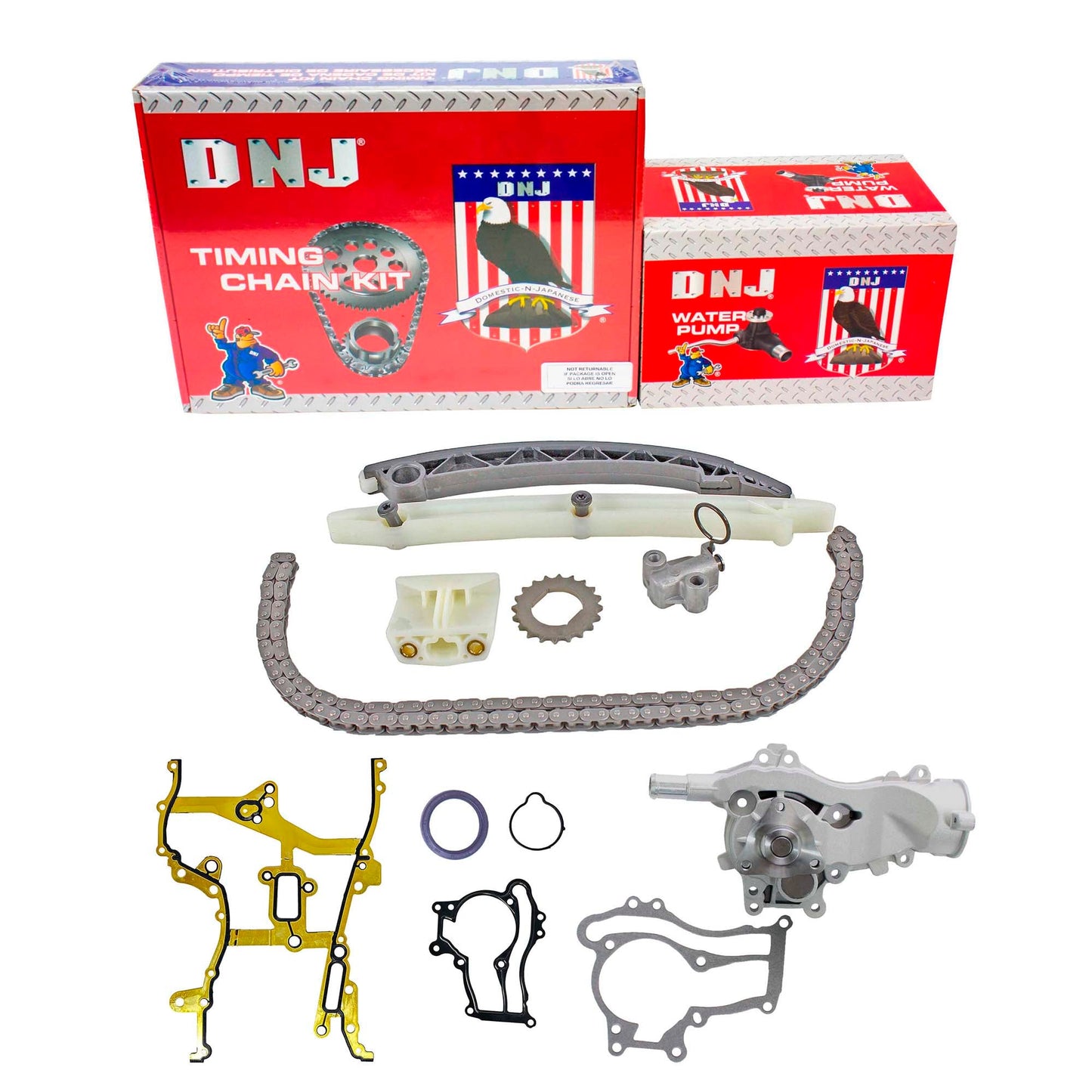 Timing Chain Kit with Water Pump 2011-2021 Buick Encore, Chevrolet Cruze, Chevrolet Sonic 1.4L