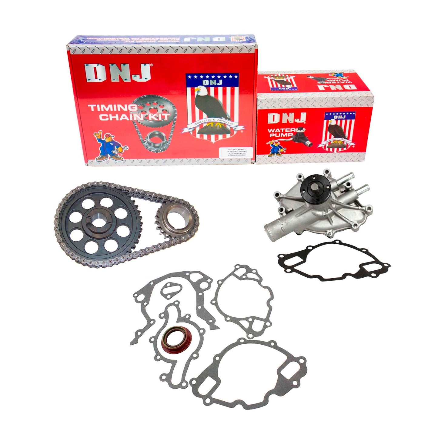 Timing Chain Kit with Water Pump 1989-1993 Ford,Lincoln 5.0L