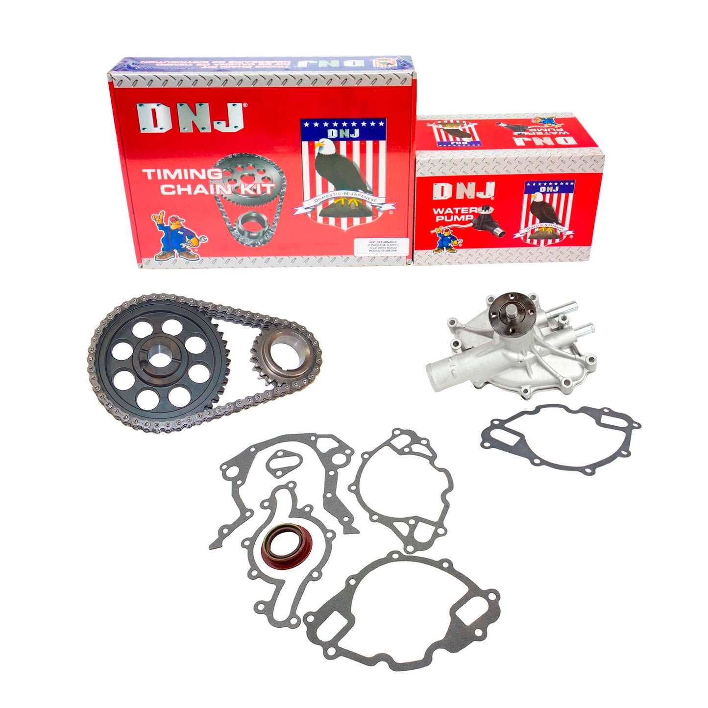 Timing Chain Kit with Water Pump 1987-1997 Ford 5.0L-5.8L