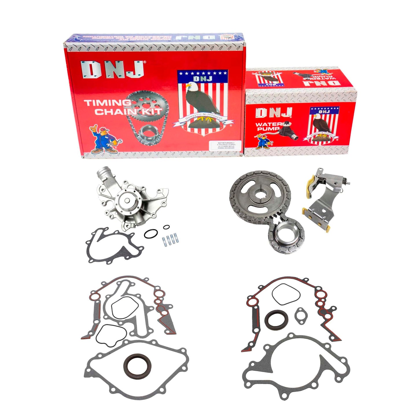 Timing Chain Kit with Water Pump 1996-2007 Ford,Mercury 3.8L-4.2L
