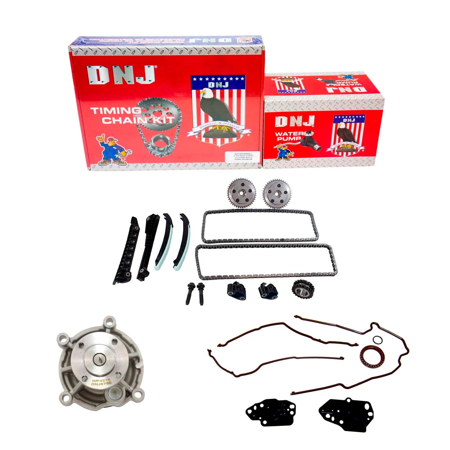 Timing Chain Kit with Water Pump 2010-2014 Ford,Lincoln 5.4L