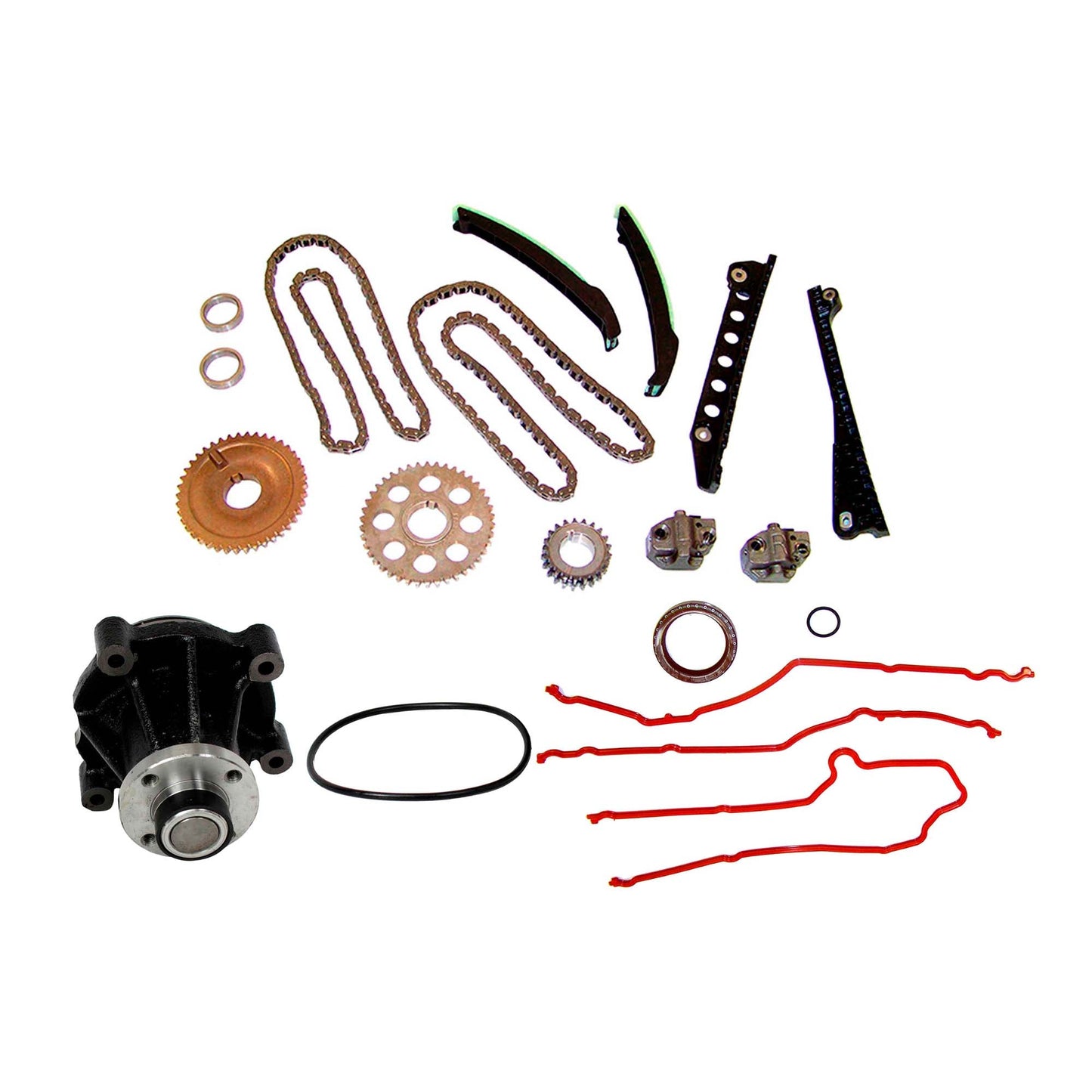 Timing Chain Kit with Water Pump 1997-2001 Ford 6.8L