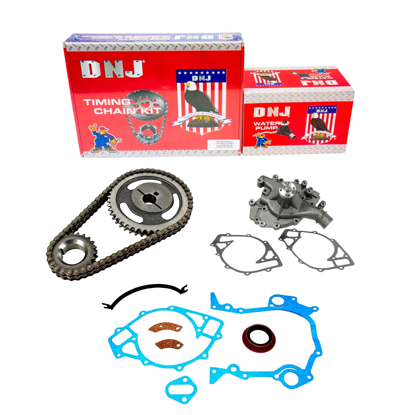 Timing Chain Kit with Water Pump 1988-1992 Ford 7.5L