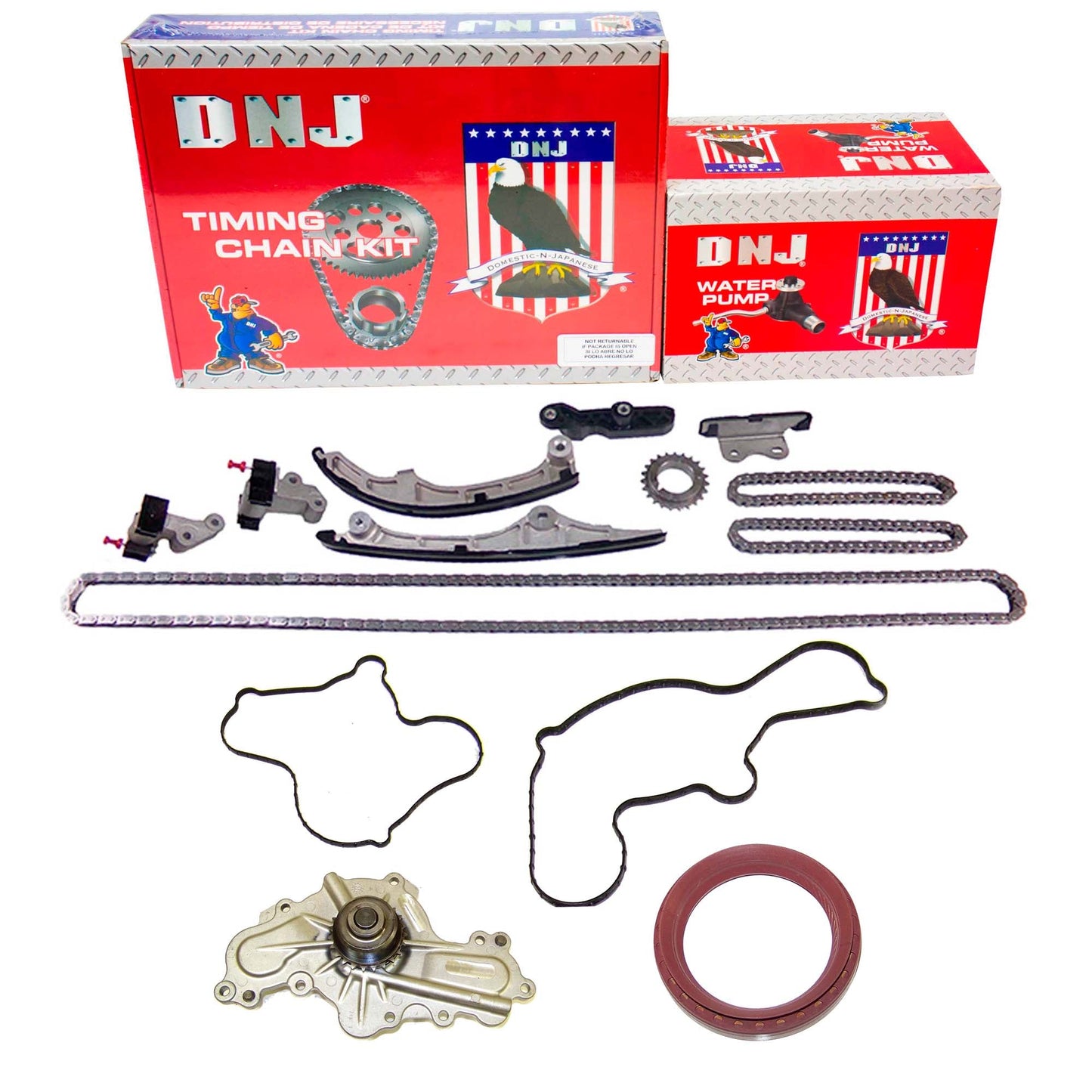 Timing Chain Kit with Water Pump 2007-2011 Ford,Lincoln,Mazda,Mercury 3.5L-3.7L