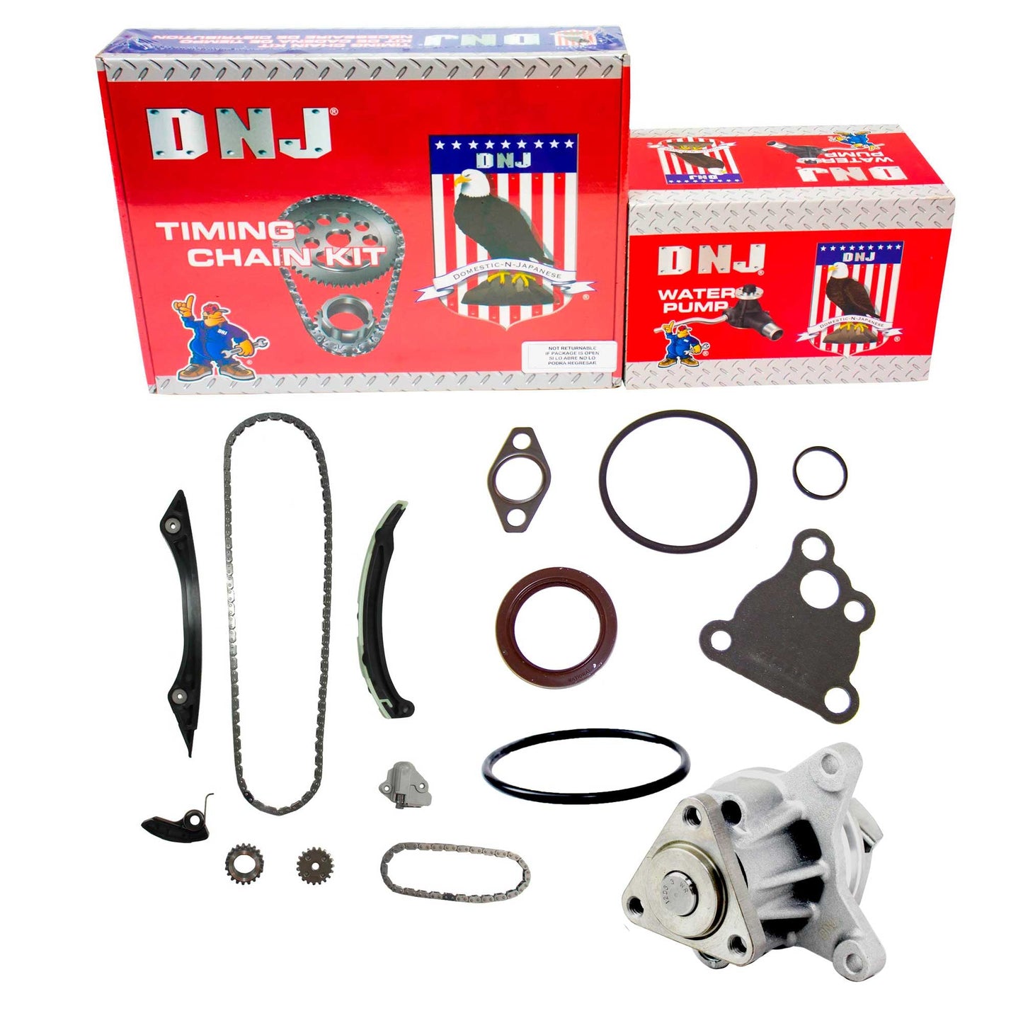 Timing Chain Kit with Water Pump 2012-2017 Ford 2.0L