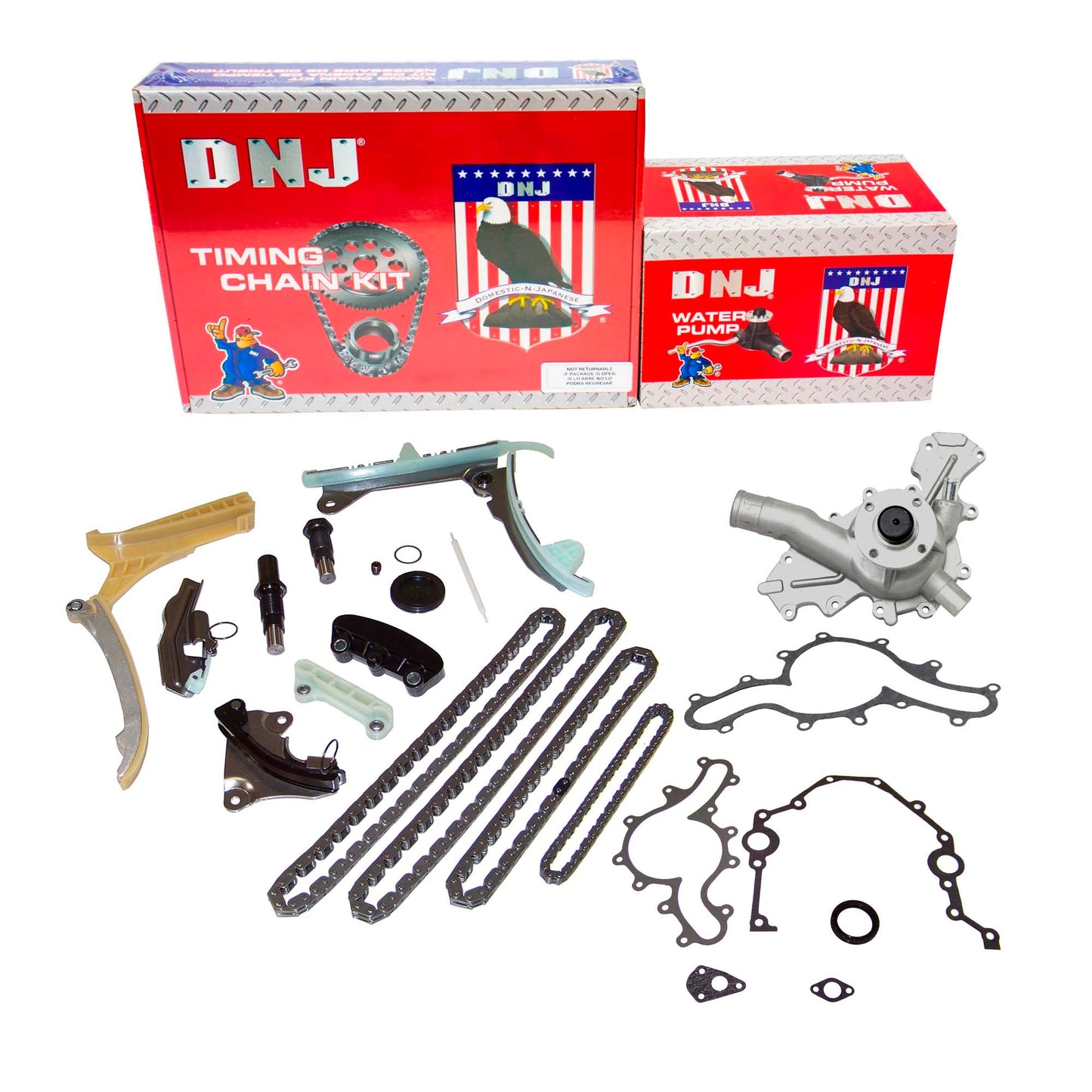 Timing Chain Kit with Water Pump 1997-2011 Ford,Land Rover,Mazda,Mercury 4.0L