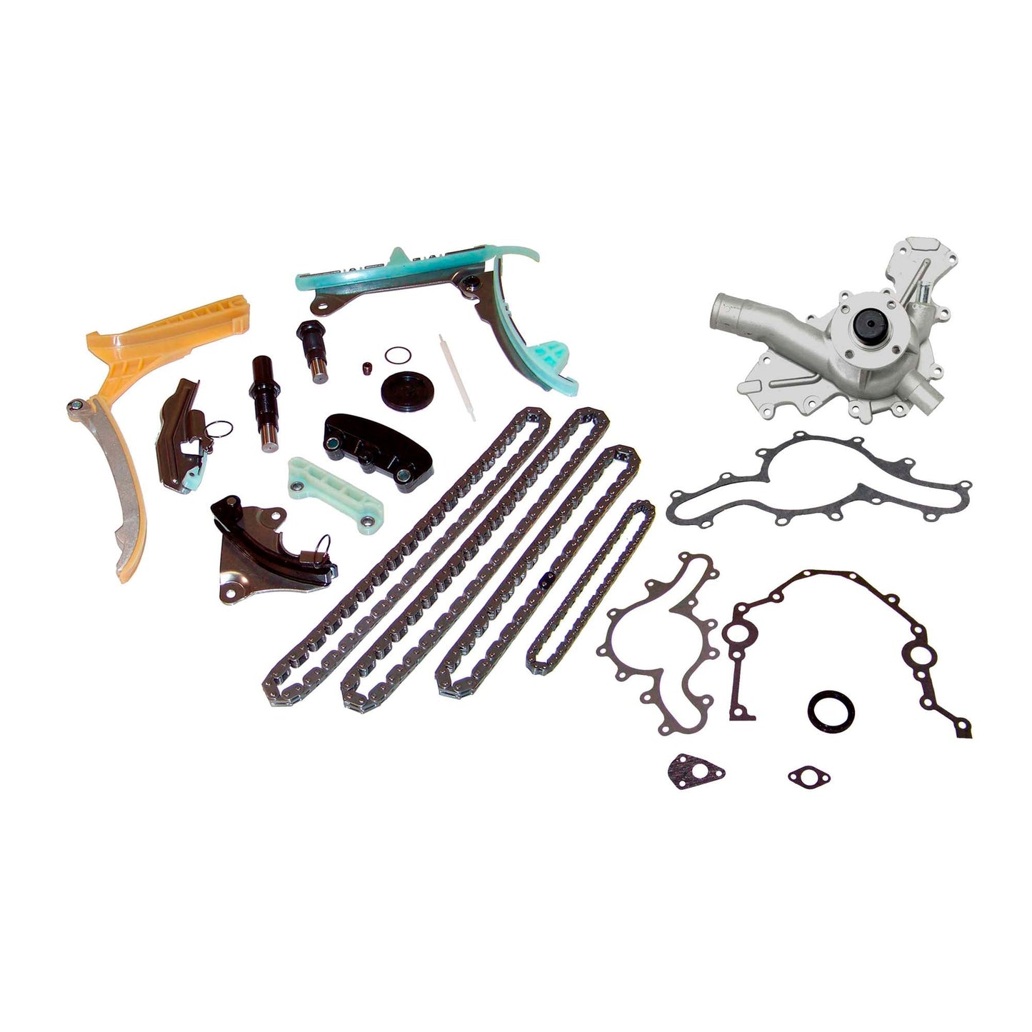 Timing Chain Kit with Water Pump 1997-2011 Ford,Land Rover,Mazda,Mercury 4.0L