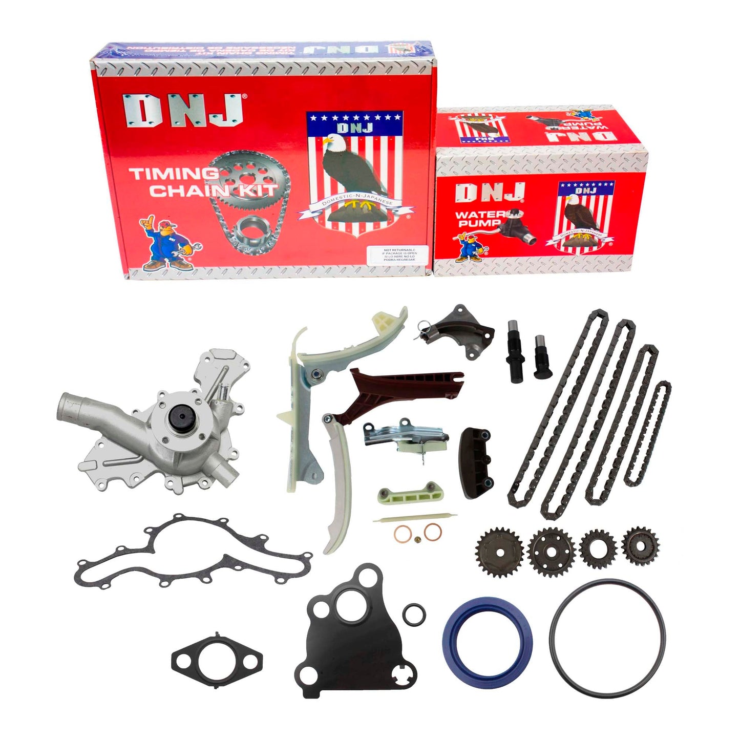 Timing Chain Kit with Water Pump 1997-2011 Ford,Land Rover,Mazda,Mercury 4.0L