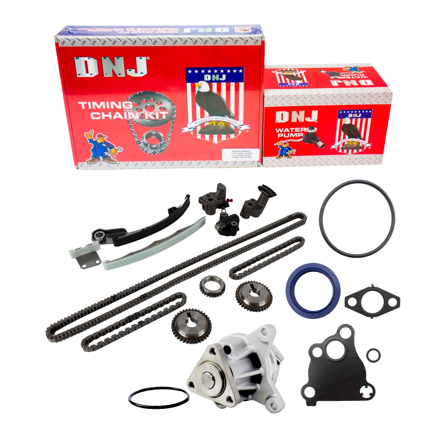Timing Chain Kit with Water Pump 2004-2013 Ford,Mazda 2.0L