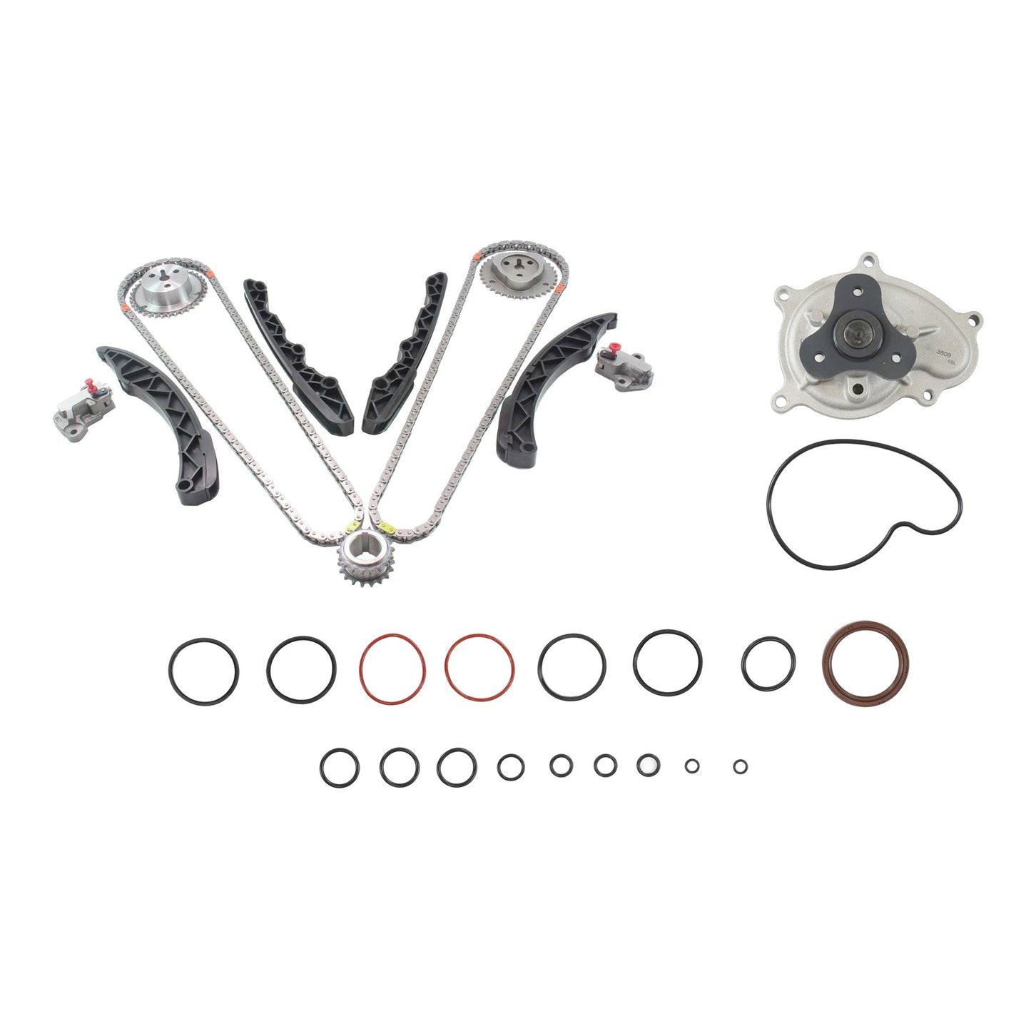 Timing Chain Kit with Water Pump 2011-2015 Subaru 2.5L